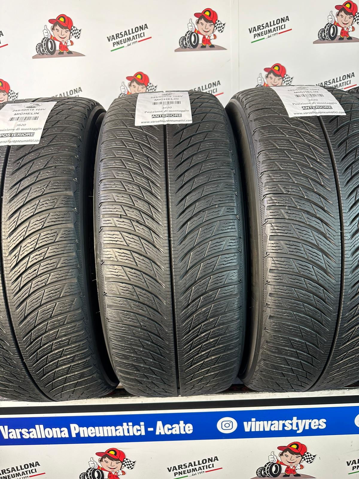 N.4 Pneumatici - 245/50R19 105V XL MICHELIN - Pilot Alpin ZP RSC - immagine 2