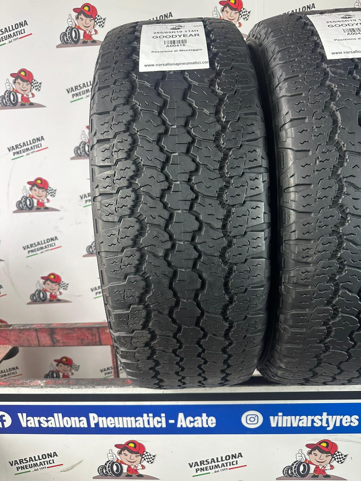 N.2 Pneumatici - 255/65R19 114H XL GOODYEAR - Wrangler All Terrain Adventure - immagine 2
