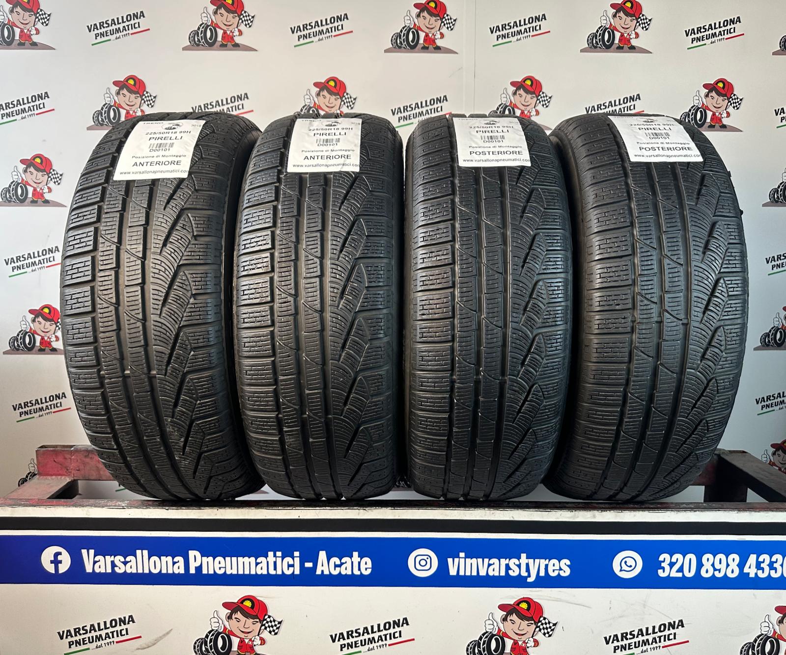 N.4 Pneumatici - 225/50R18 99H XL PIRELLI - Sottozero Winter 210 Serie 2