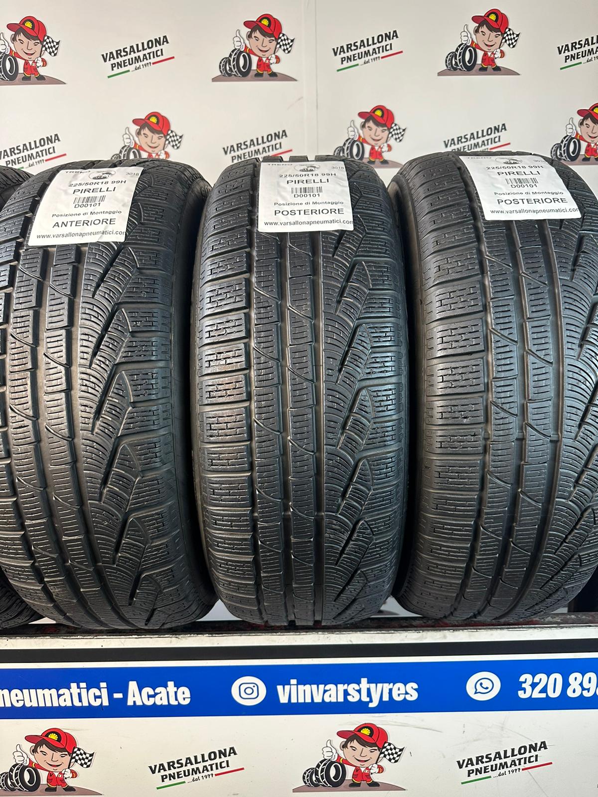 N.4 Pneumatici - 225/50R18 99H XL PIRELLI - Sottozero Winter 210 Serie 2 - immagine 2