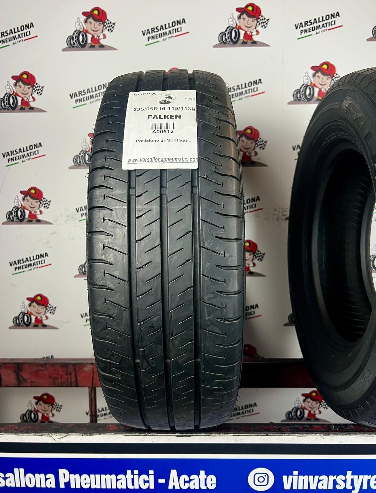 N.2 Pneumatici - 235/65R16C 115/113R FALKEN - Linam Vano1 A - immagine 2