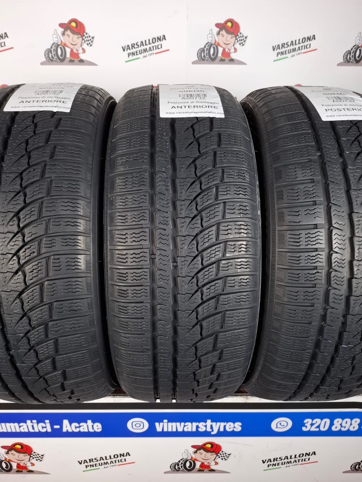 N.4 Pneumatici - 215/50R18 92V Nokian Tyres - WR D4 - immagine 2