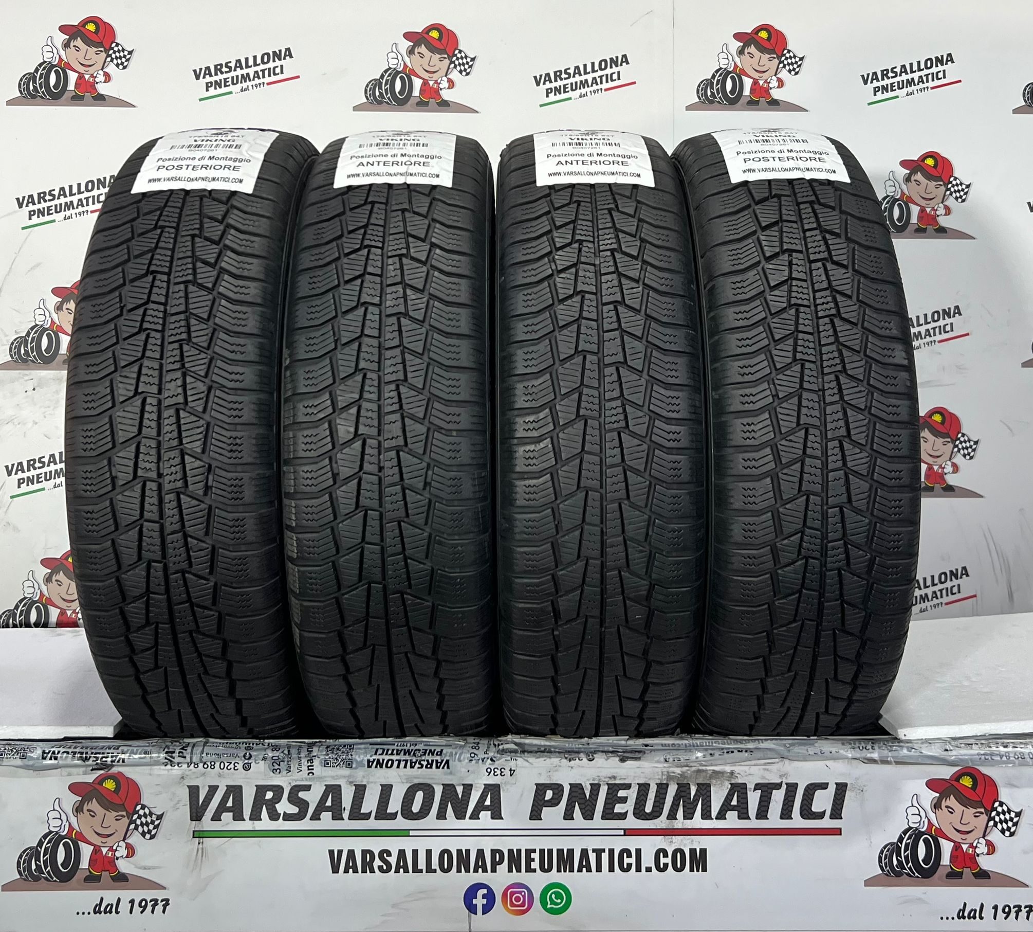 N.4 Pneumatici - 175/65R15 84T VIKING - Wintech