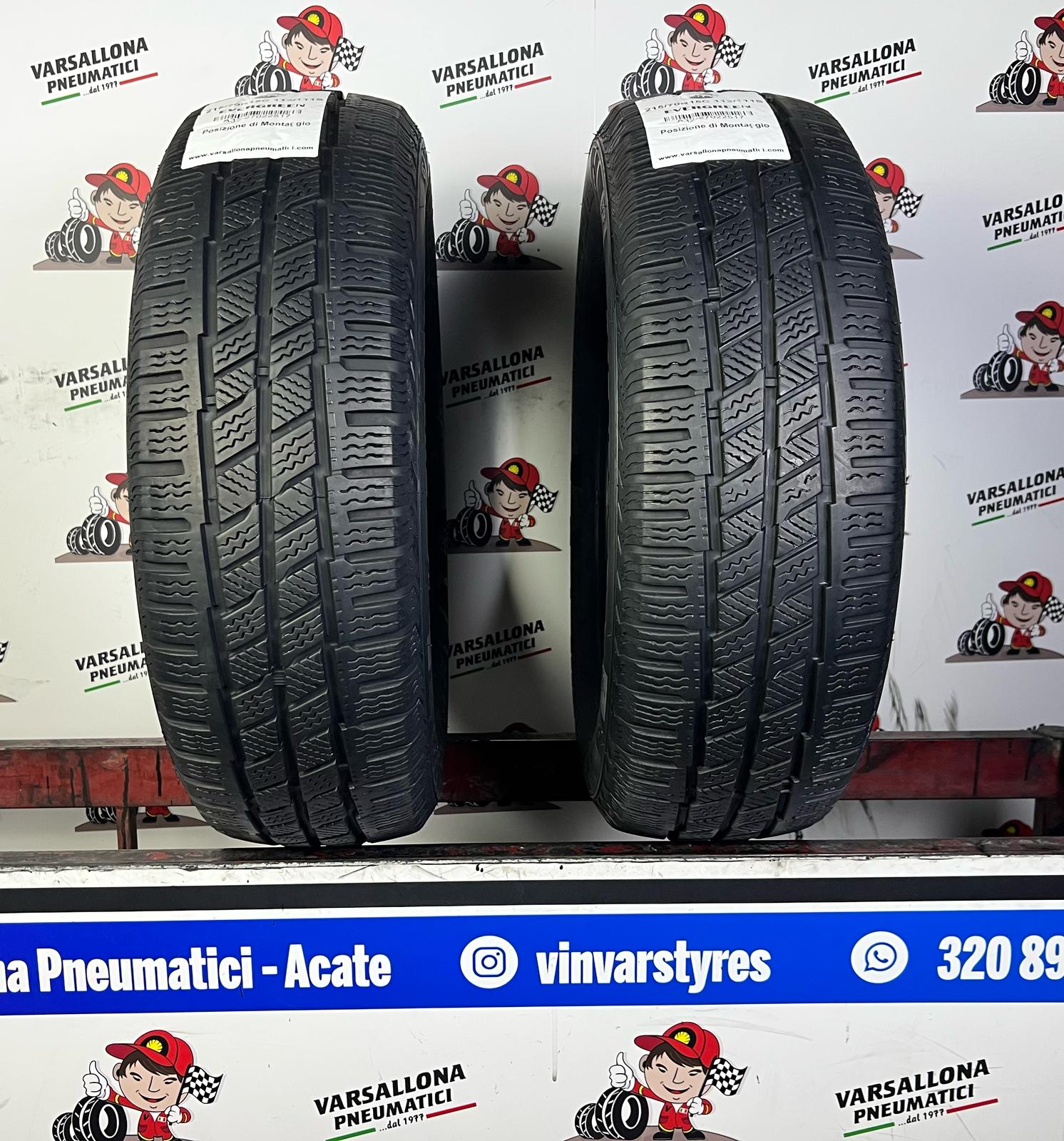 N.2 Pneumatici - 215/70R15C 113/111S EVERGREEN - Winter Pro EW616
