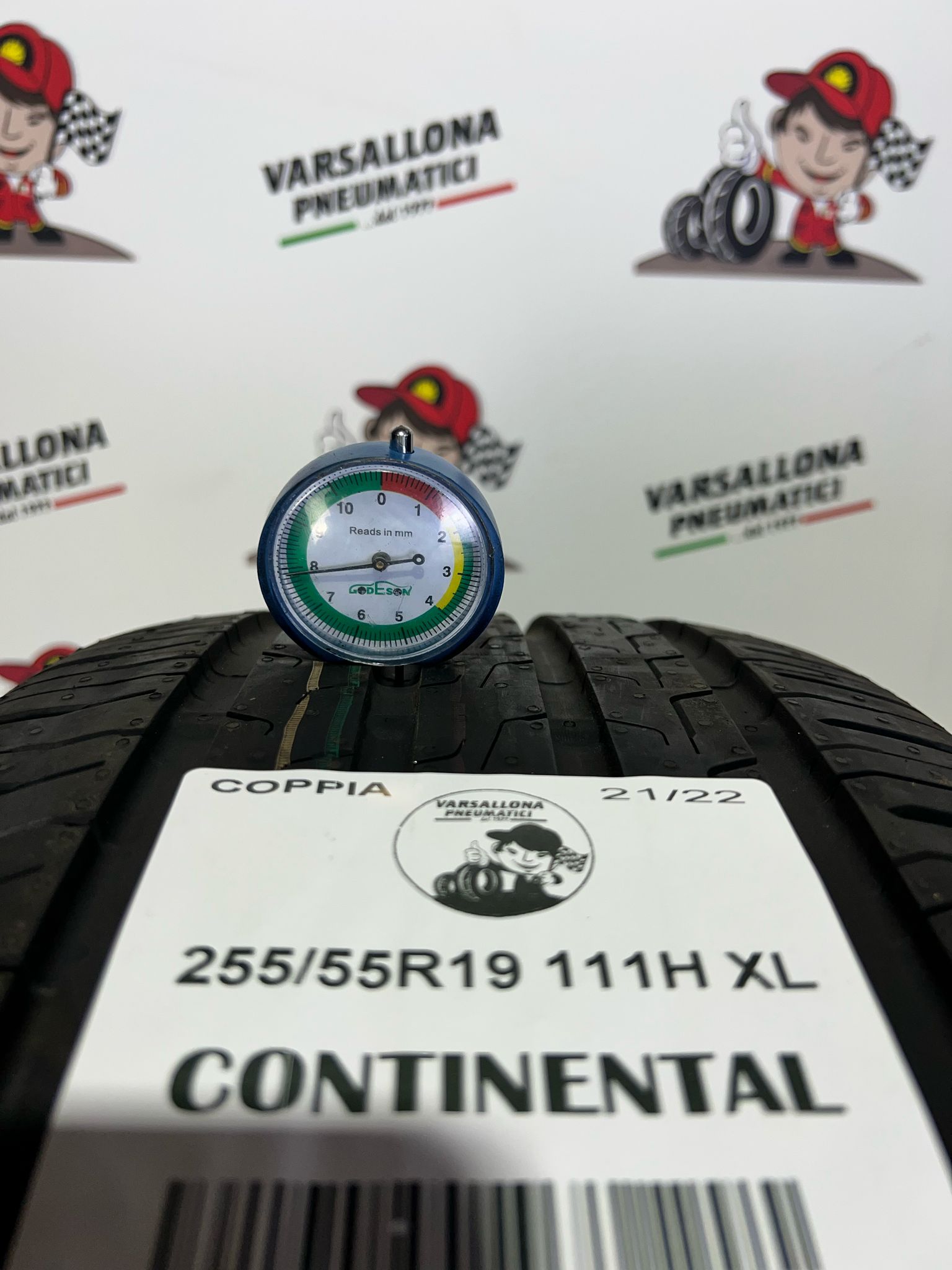 N.2 Pneumatici - 255/55R19 111H XL CONTINENTAL -Eco Contact 6 AO - immagine 3