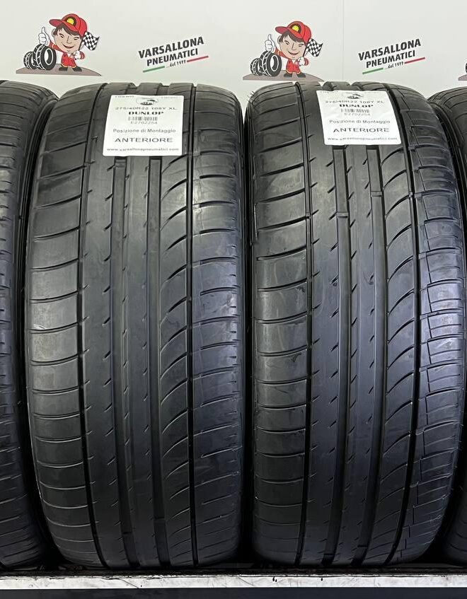 N.2 Pneumatici - 275/40R22 108Y XL DUNLOP - SP Quattromaxx
