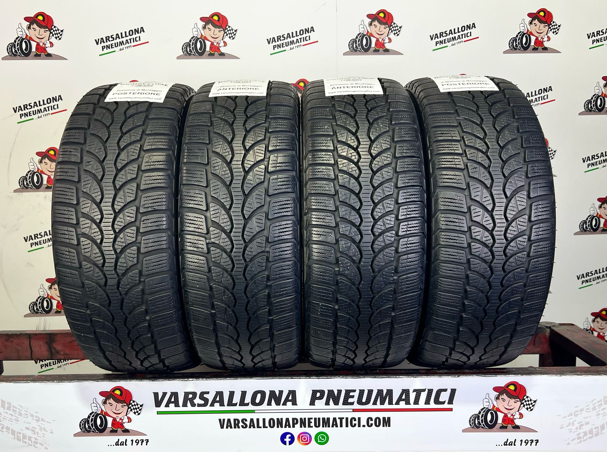 N.4 Pneumatici - 195/50R16 88H XL BRIDGESTONE - Blizzak LM32 AO