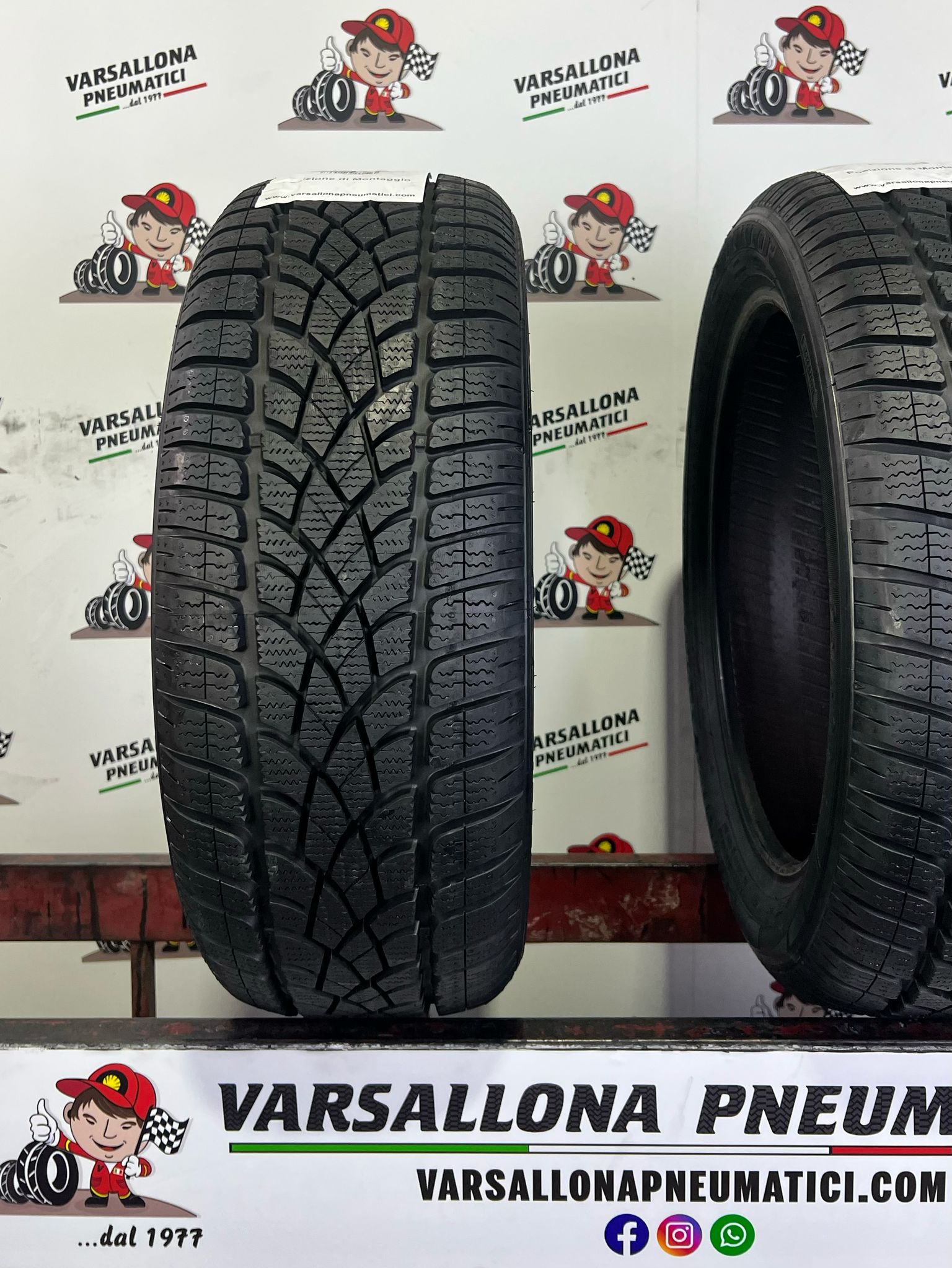 N.2 Pneumatici - 195/50R16 88H DUNLOP - Winter Sport 3D AO - immagine 2