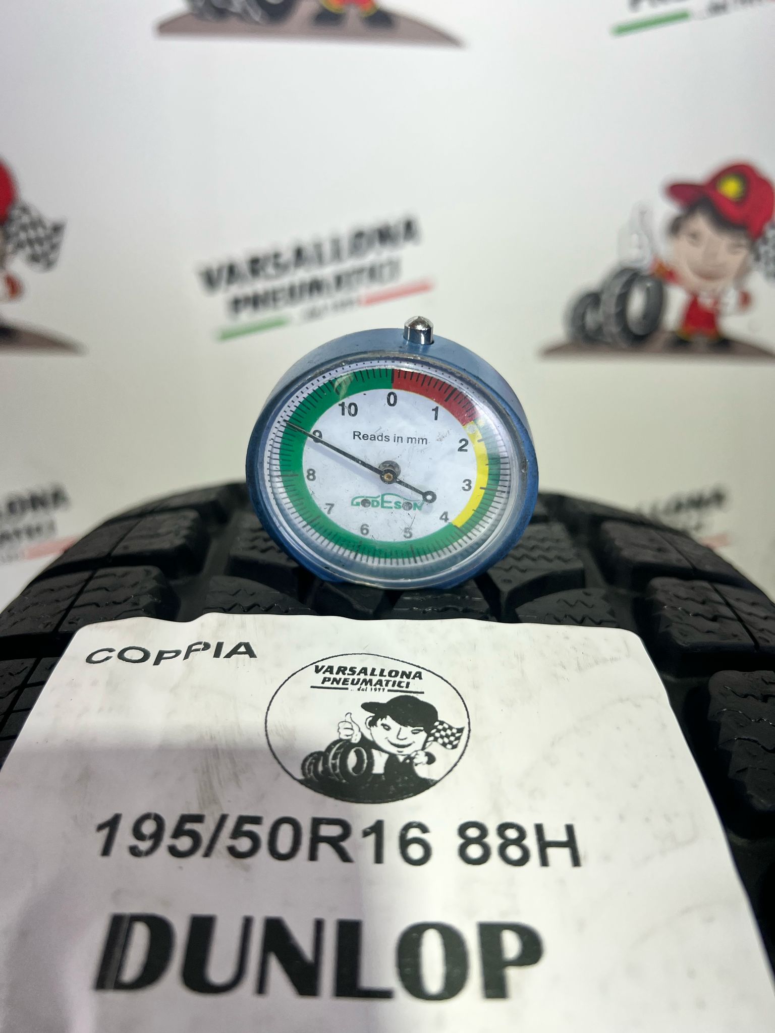 N.2 Pneumatici - 195/50R16 88H DUNLOP - Winter Sport 3D AO - immagine 3