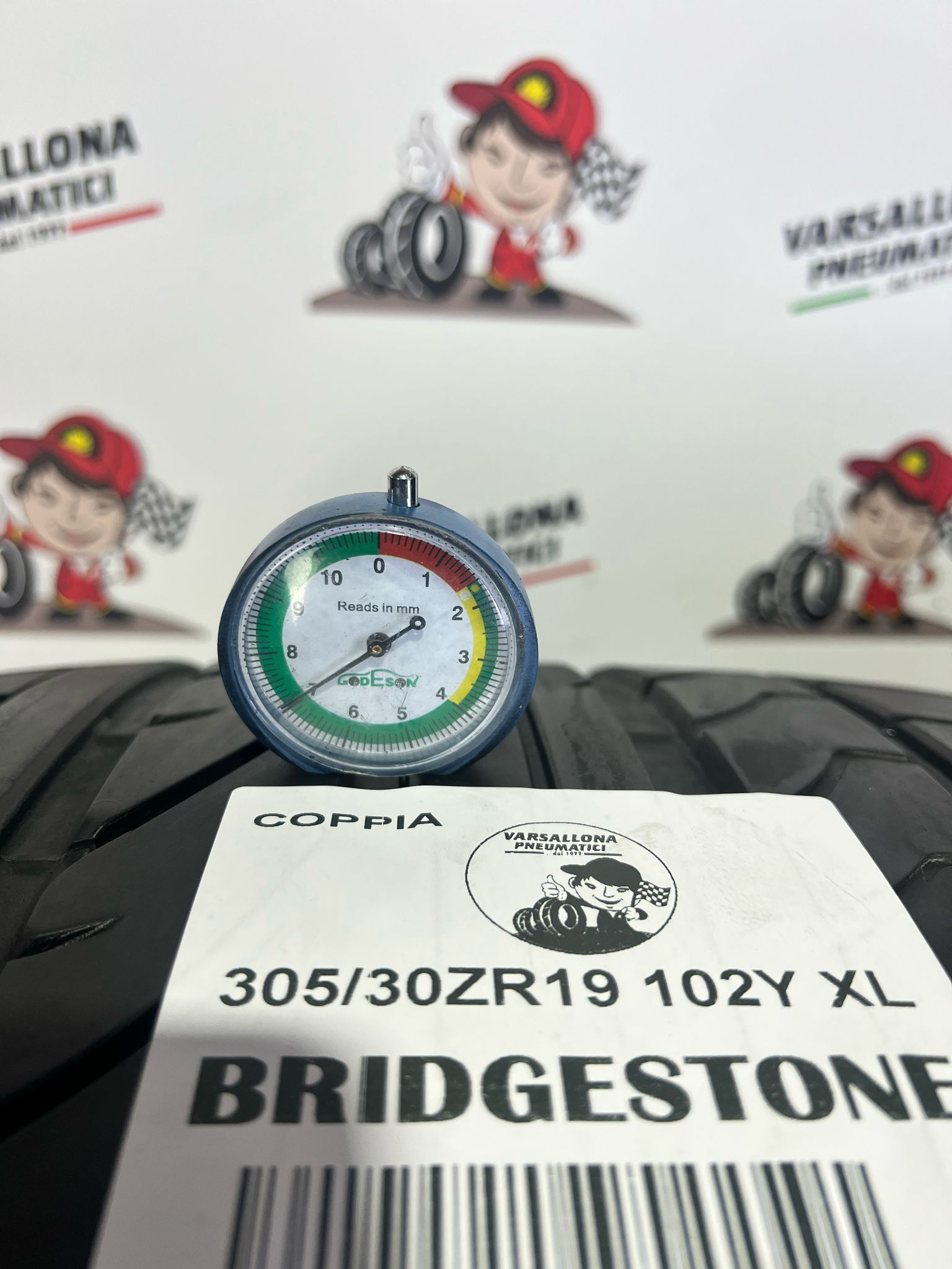 N.2 Pneumatici - 305/30ZR19 102Y XL BRIDGESTONE - Potenza RA050A - immagine 3