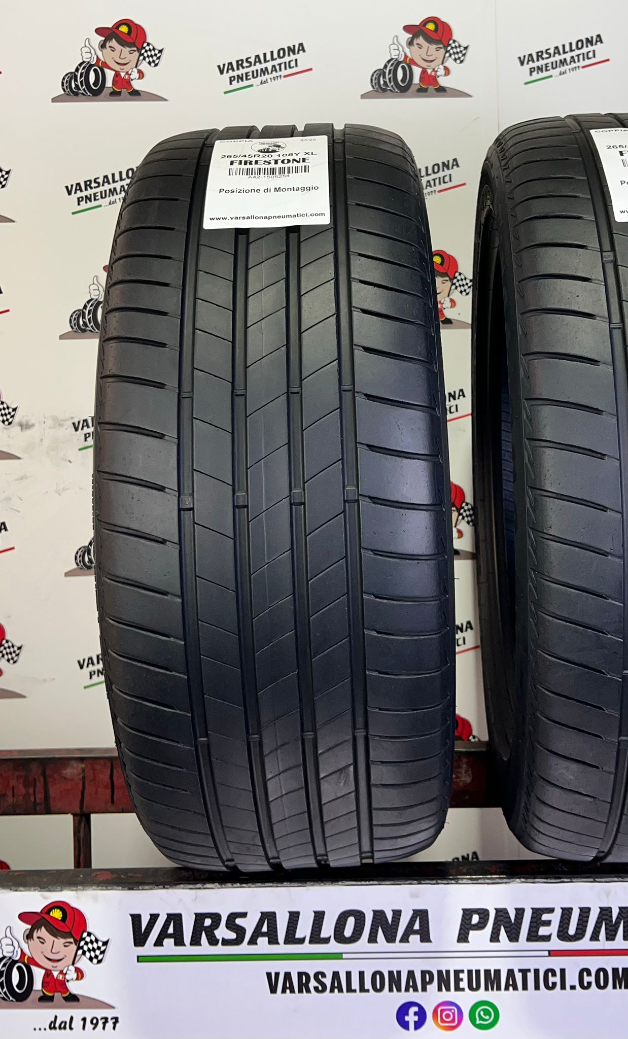 N.2 Pneumatici - 265/45R20 108Y XL FIRESTONE - Roadhawk 2 Enliten - immagine 2