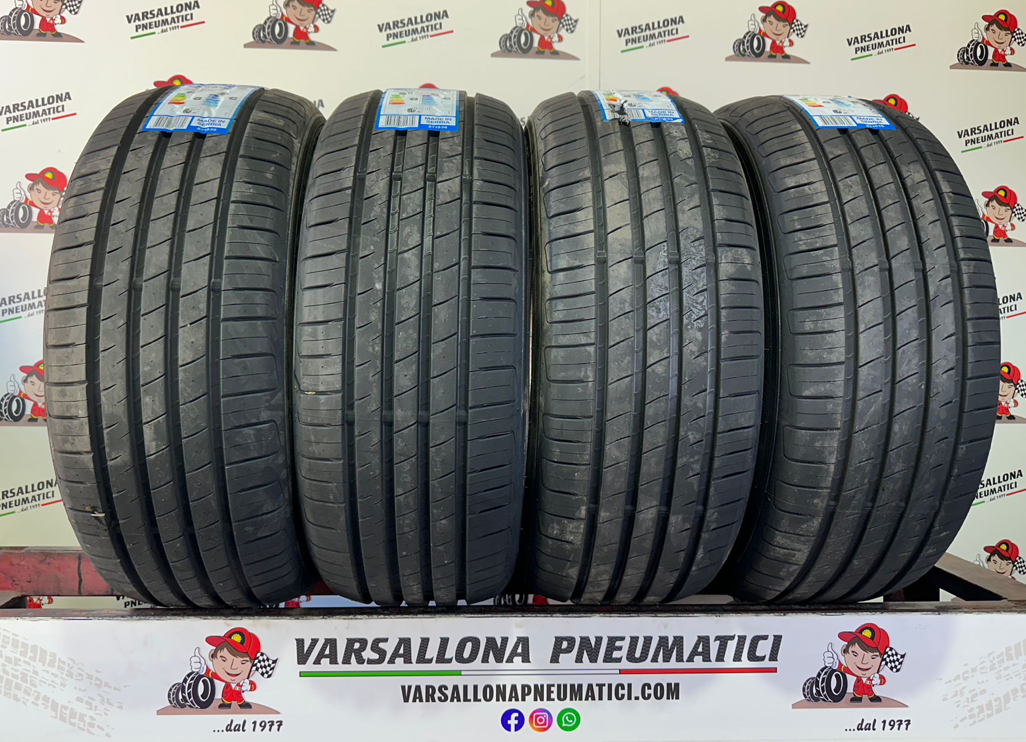 N.4 Pneumatici - 235/55R17 99V CROSSWIND - COMFORT PEAK - Nuove