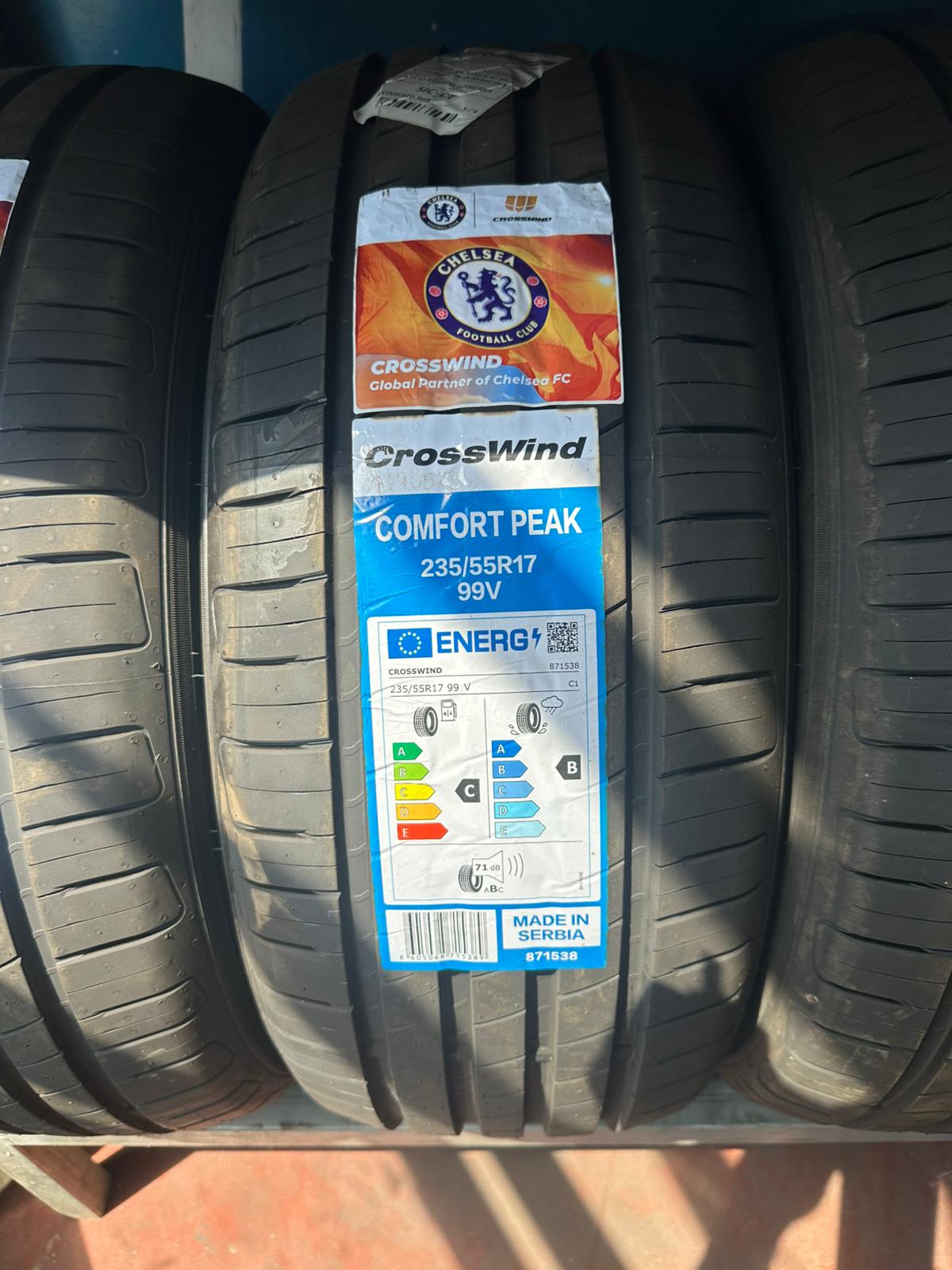N.4 Pneumatici - 235/55R17 99V CROSSWIND - COMFORT PEAK - Nuove - immagine 2