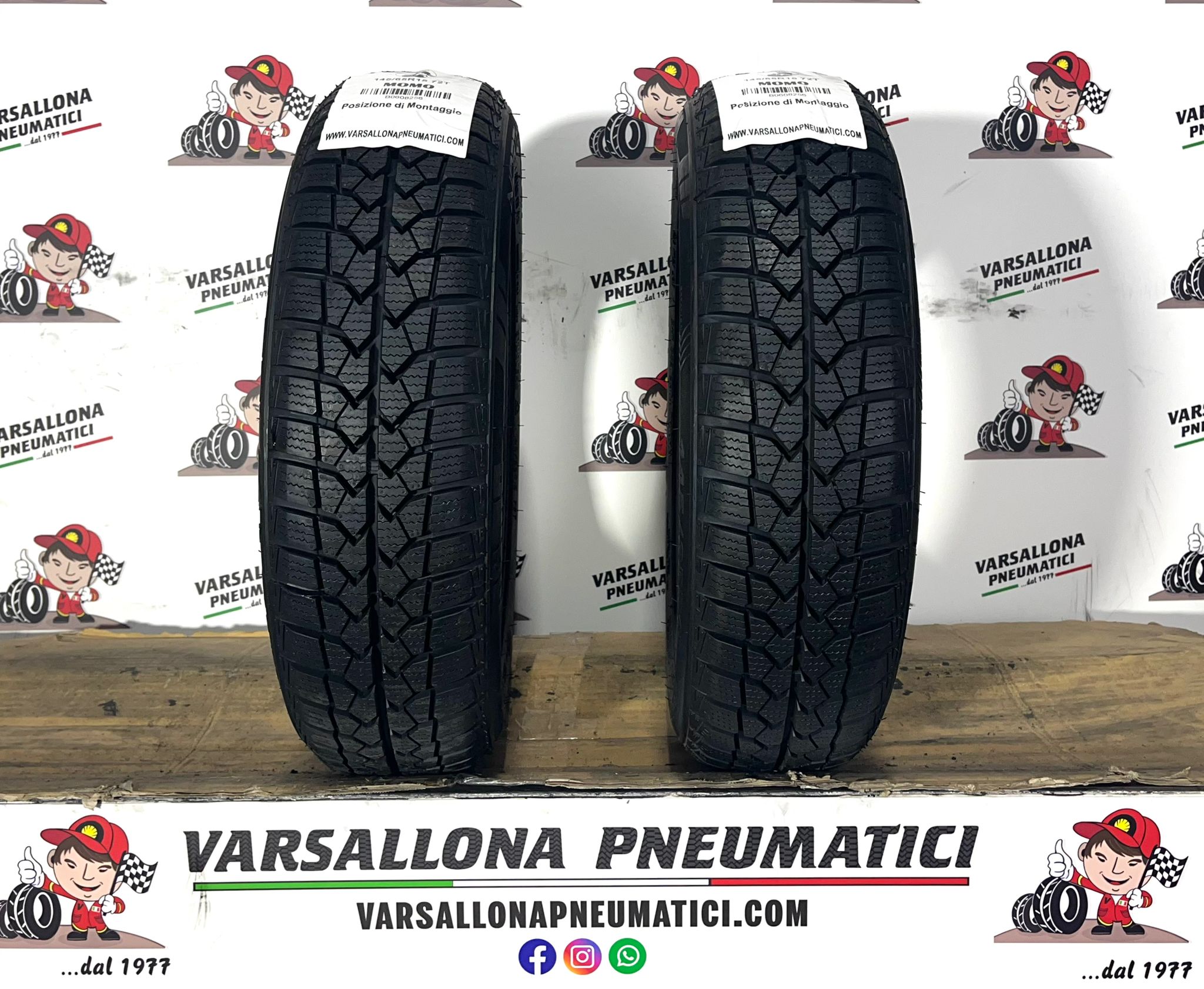 N.2 Pneumatici - 145/65R15 72T MOMO - North Pole W1