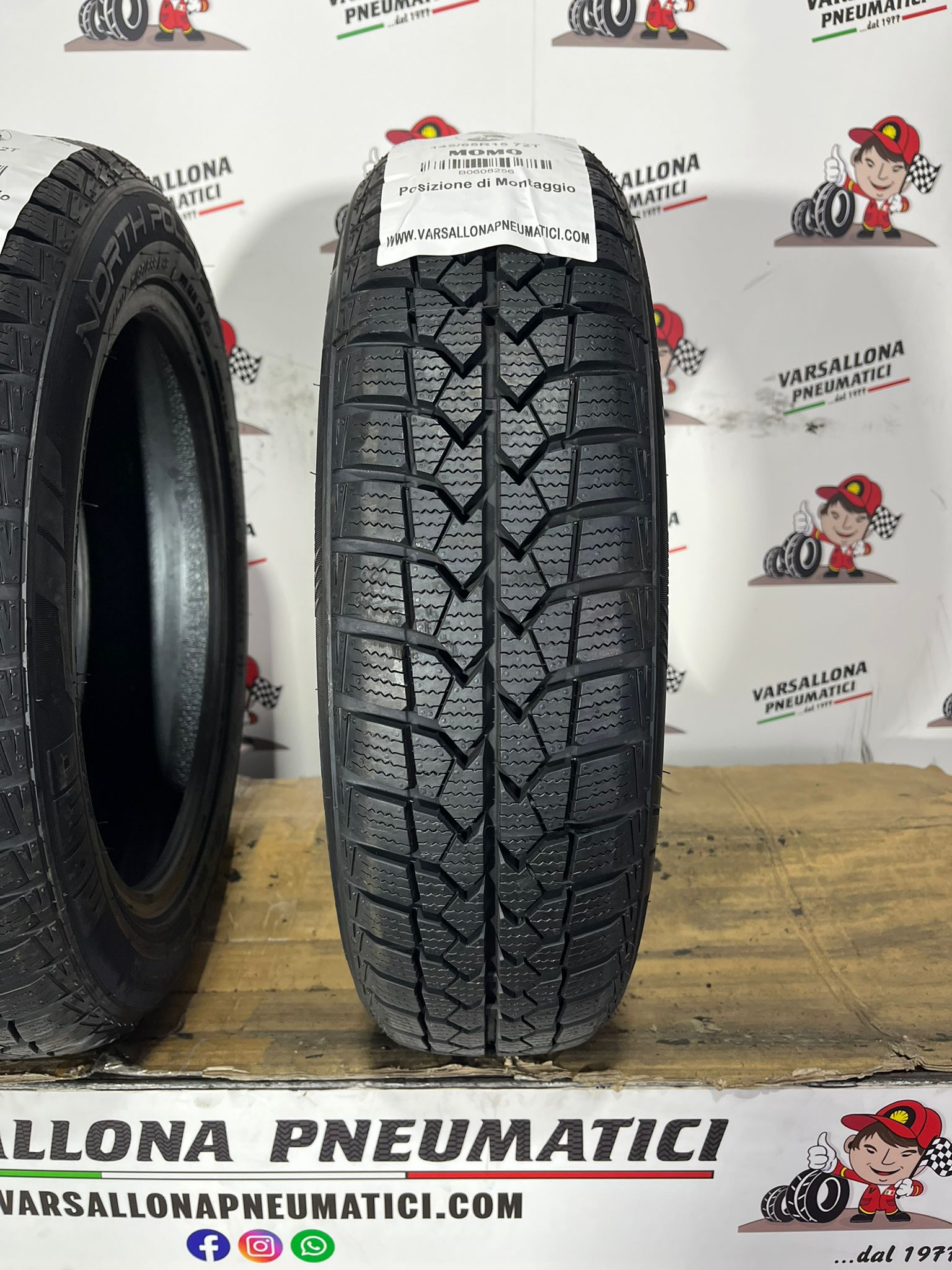 N.2 Pneumatici - 145/65R15 72T MOMO - North Pole W1 - immagine 2