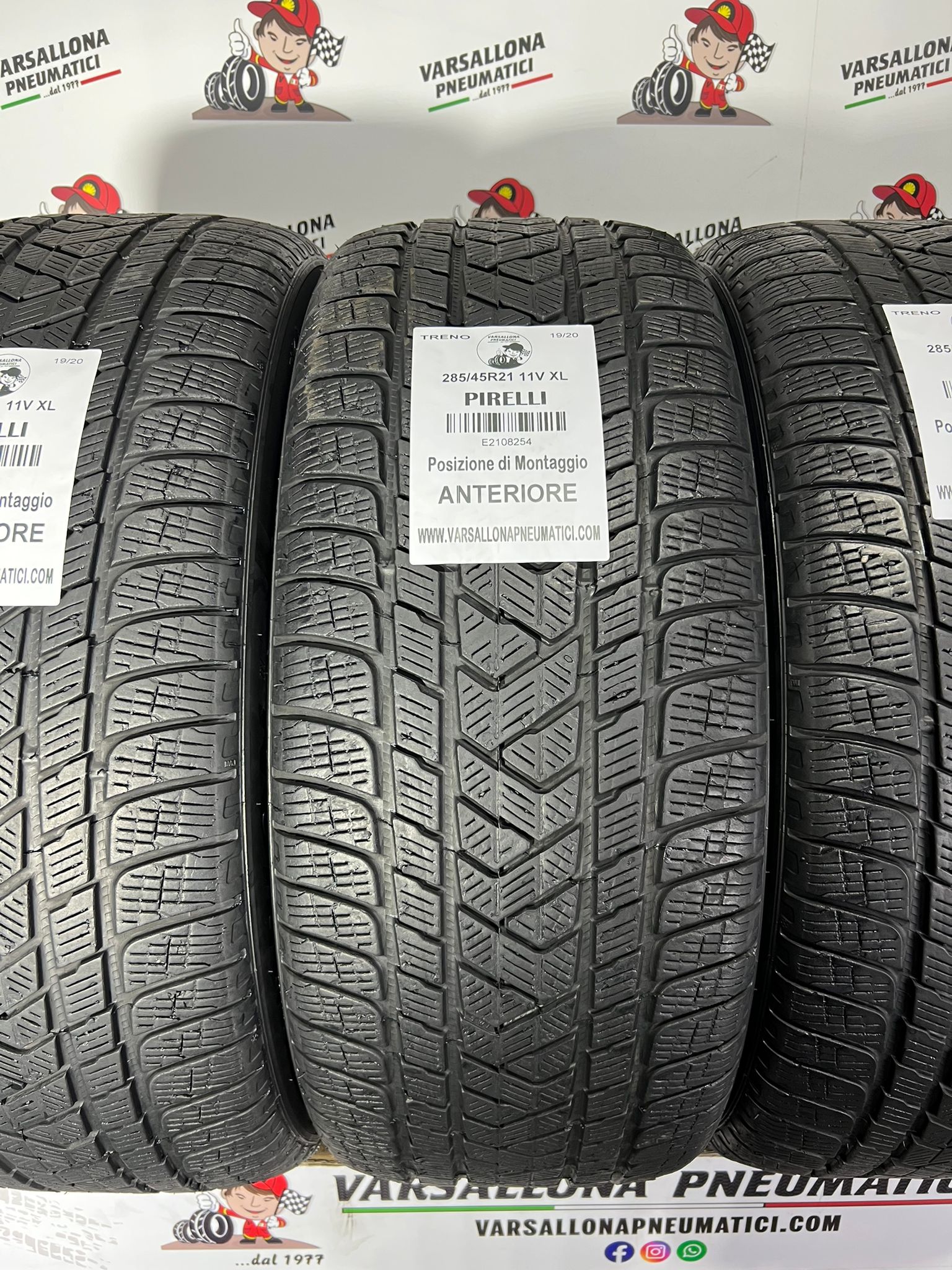 N.4 Pneumatici - 285/45R21 113W XL PIRELLI - Scorpion Winter - immagine 2