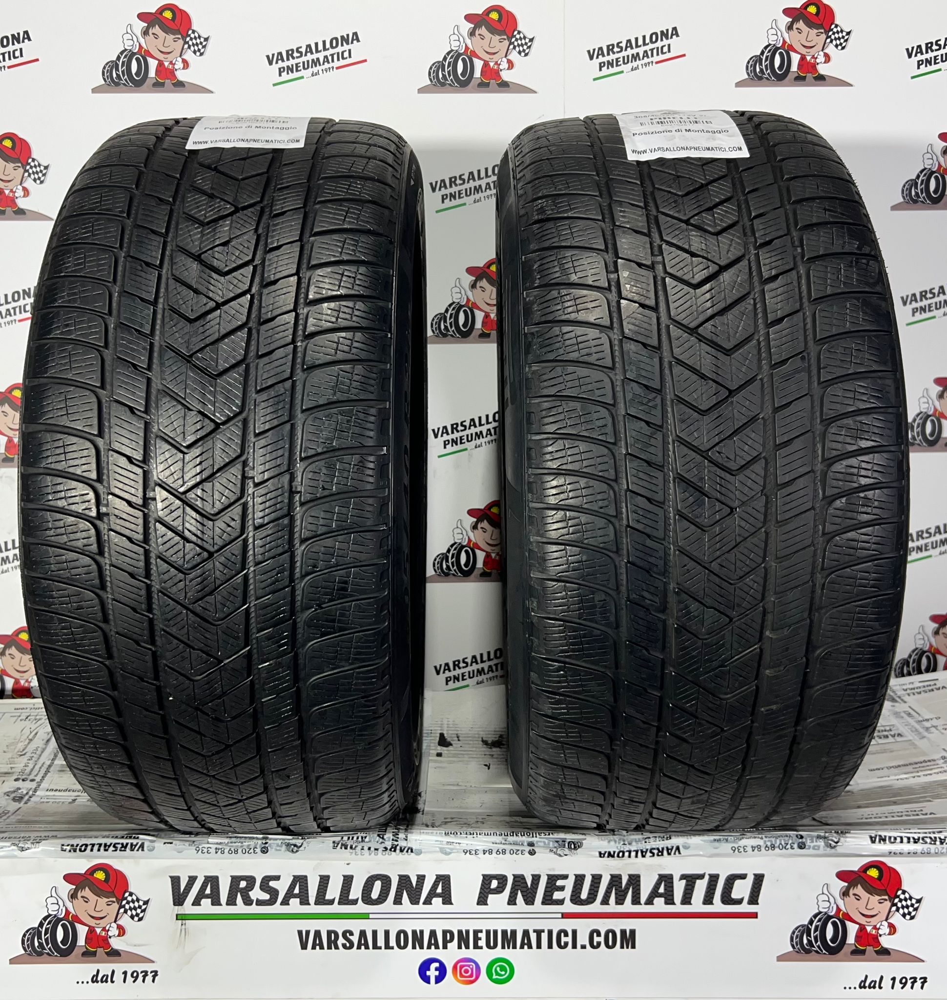 N.2 Pneumatici - 305/40R20 112V XL PIRELLI - Scorpion Winter Runflat