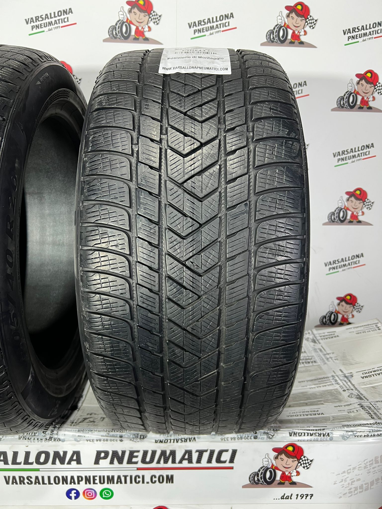 N.2 Pneumatici - 305/40R20 112V XL PIRELLI - Scorpion Winter Runflat - immagine 2