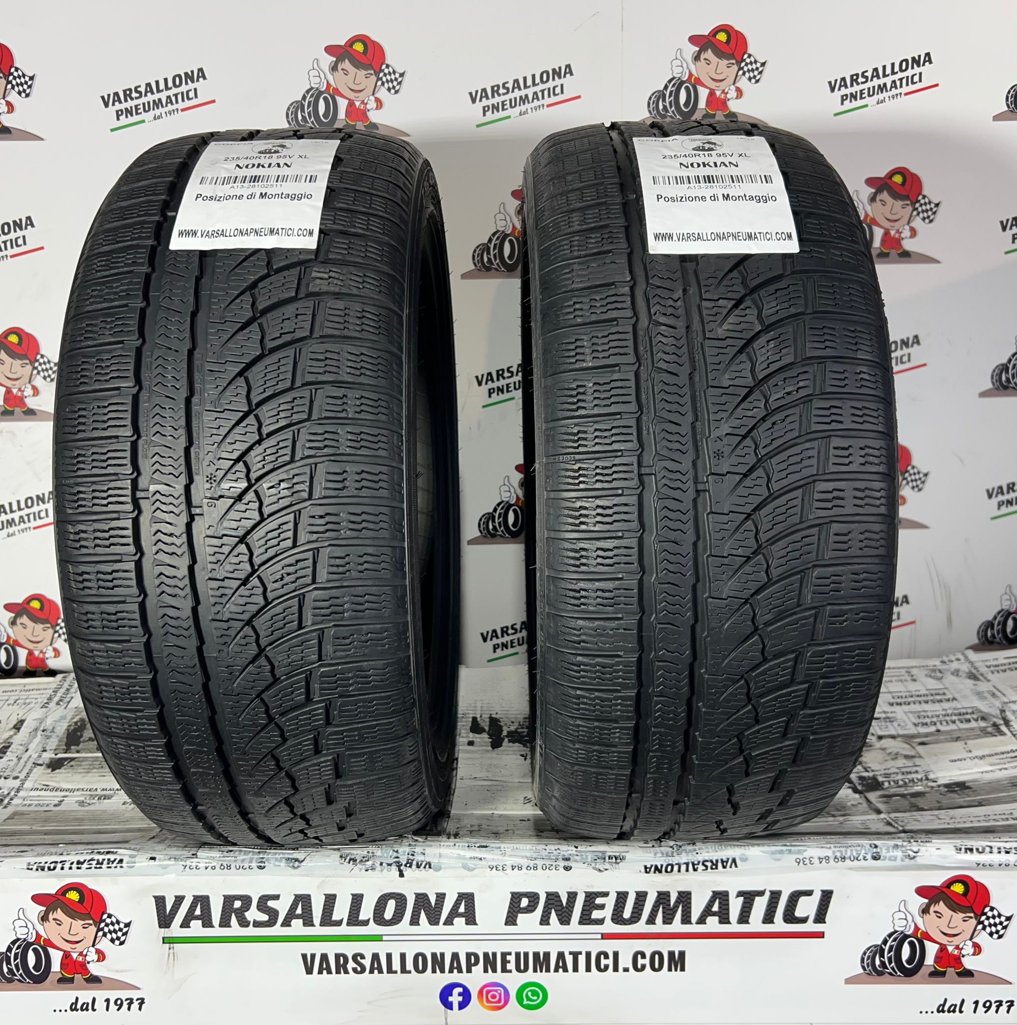 N.2 Pneumatici - 235/40R18 95V XL NOKIAN - WR A4