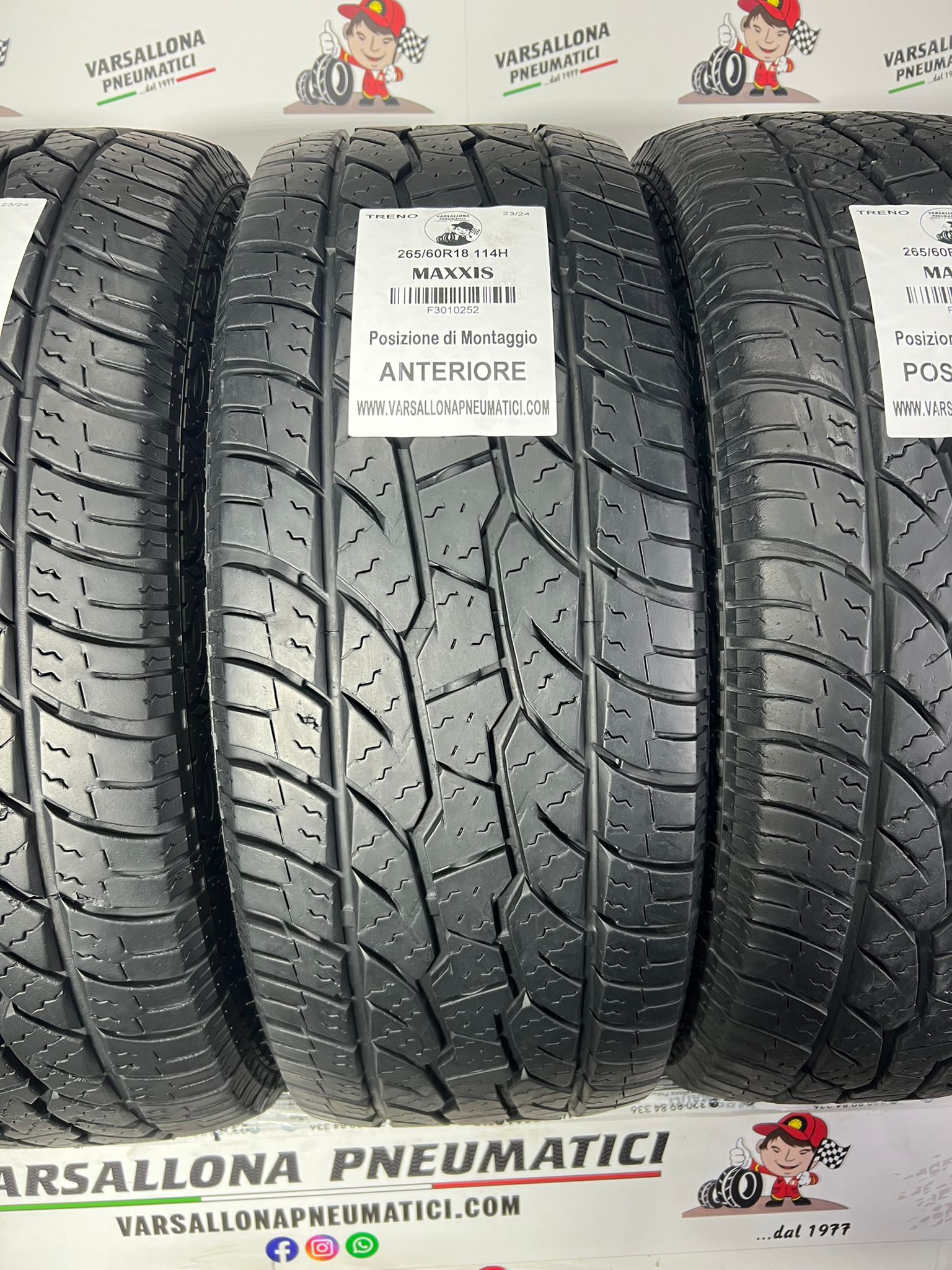 N.4 Pneumatici - 265/60R18 114H MAXXIS - Bravo A/T - immagine 2