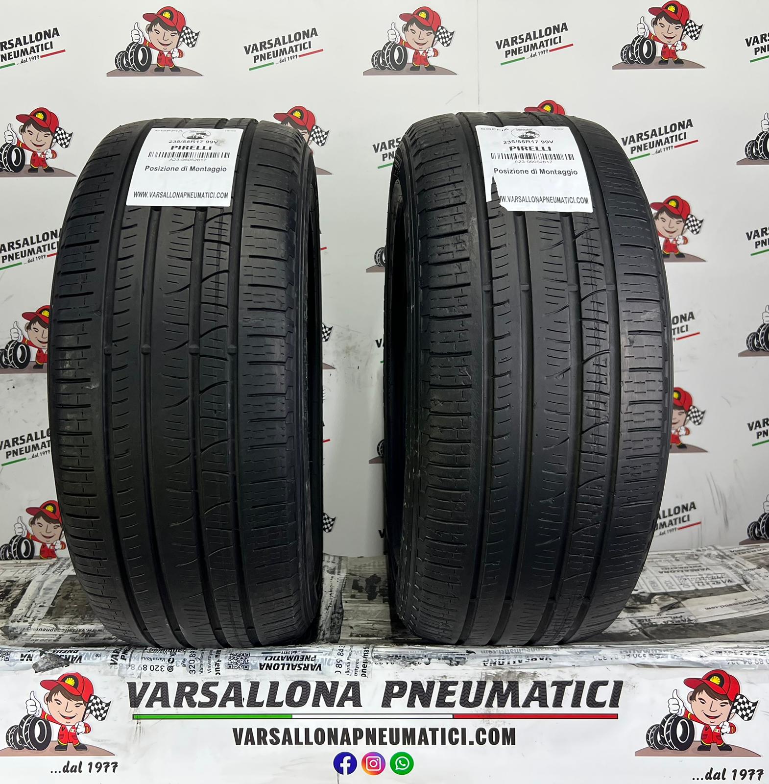 N.2 Pneumatici - 235/55R17 99V PIRELLI - Scorpion Verde All Season