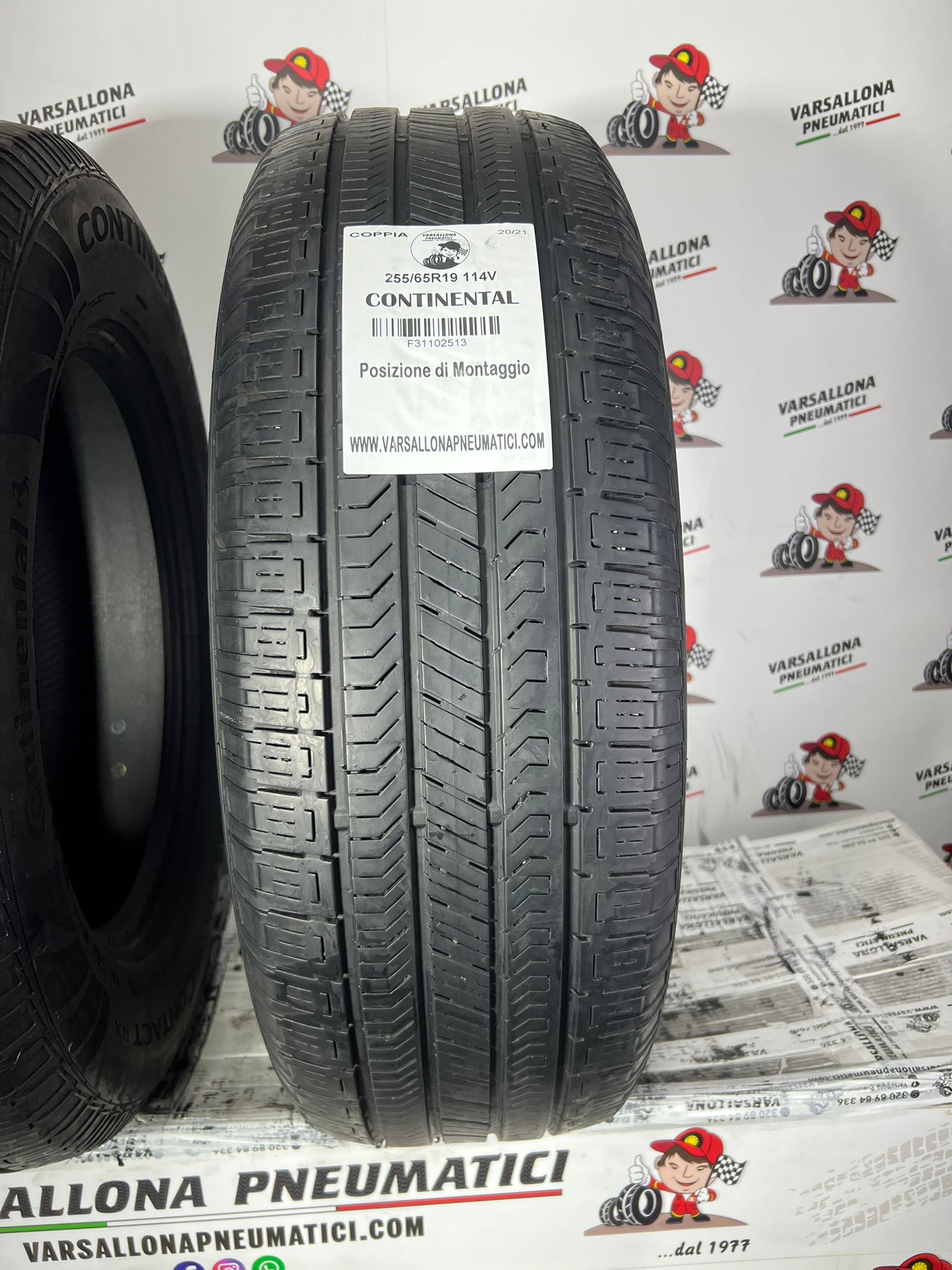 N.2 Pneumatici - 255/65R19 114V XL CONTINENTAL - Cross Contact RX - immagine 2
