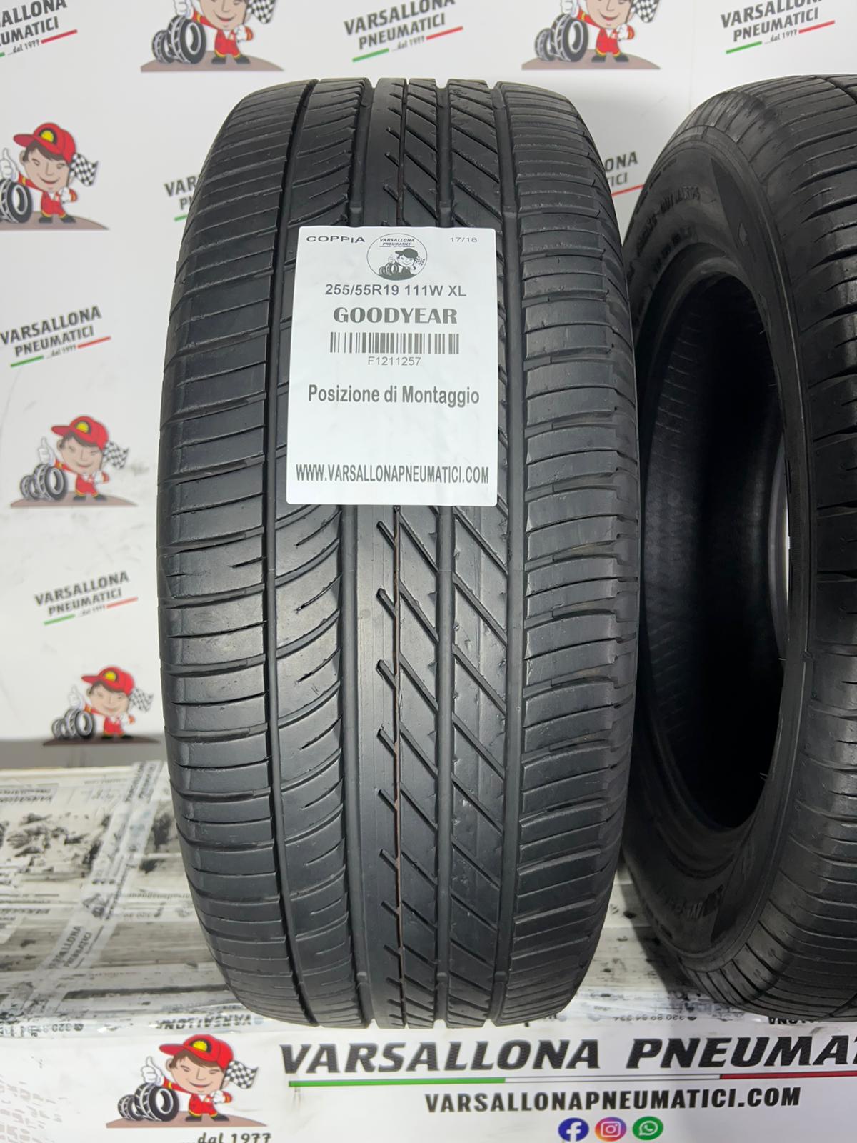 N.2 Pneumatici - 255/55R19 111W XL GOODYEAR - Eagle F1 AT - immagine 2