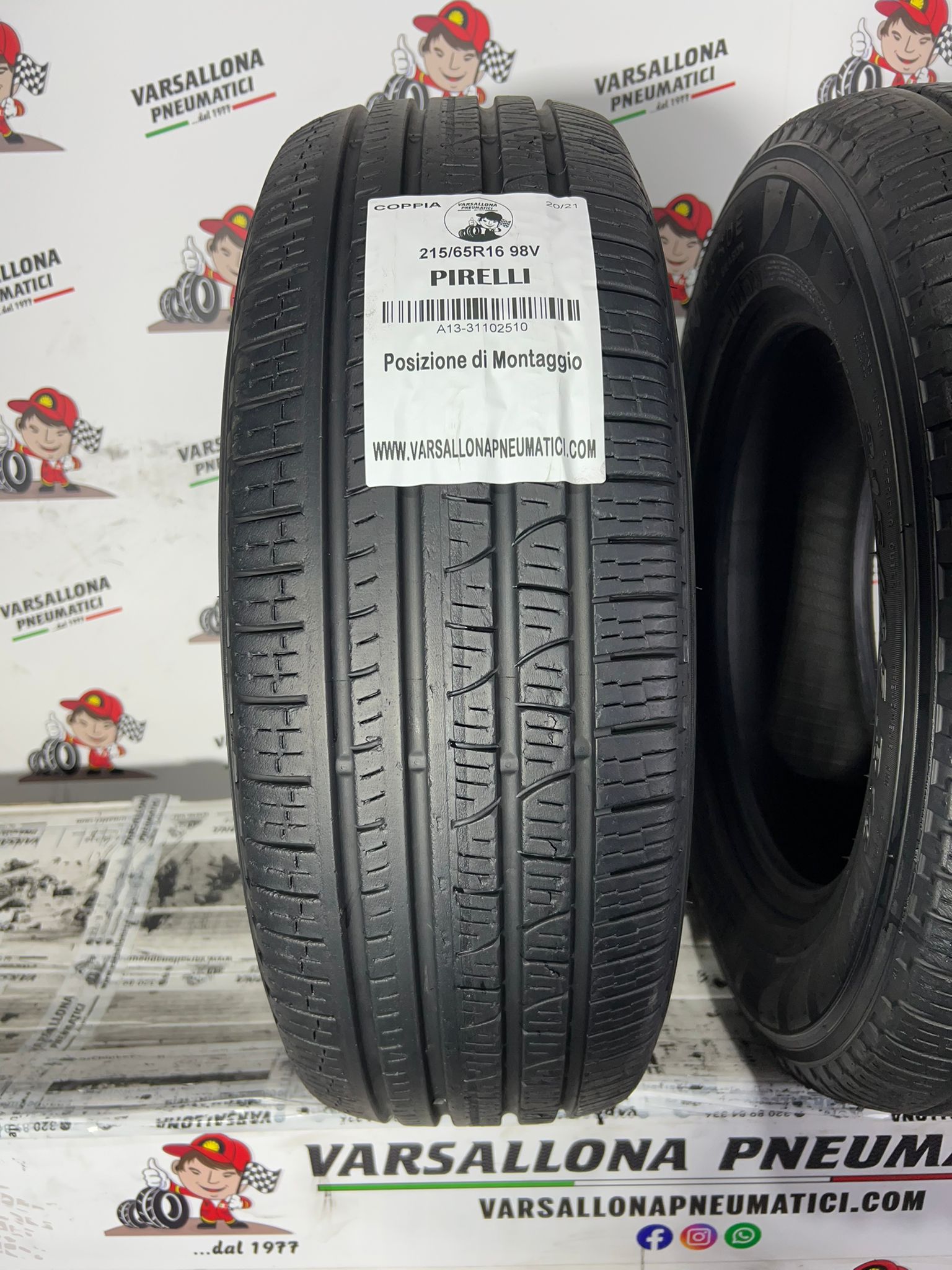 N.2 Pneumatici - 215/65R16 98V PIRELLI - Scorpion Verde All Season - immagine 2