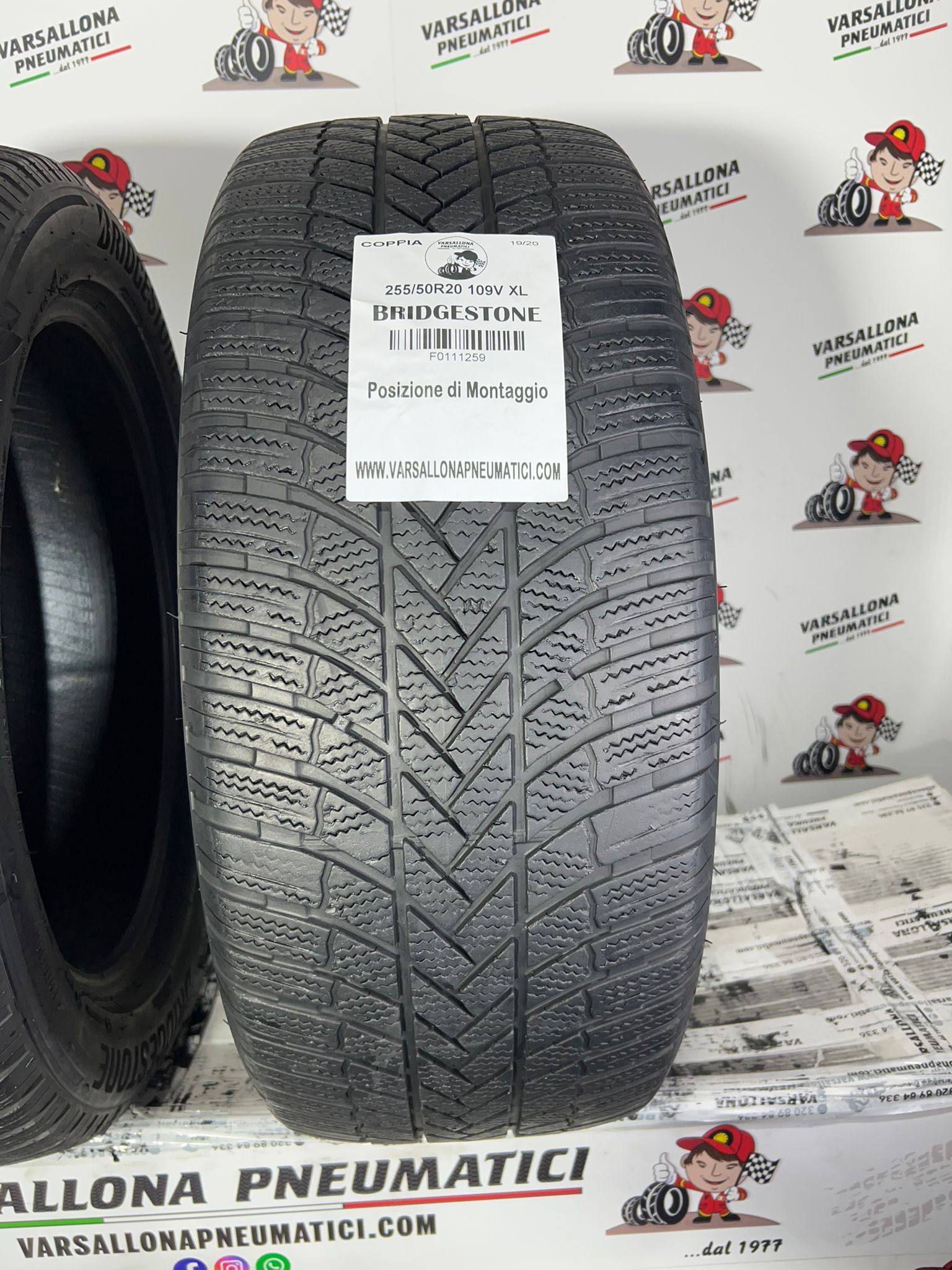 N.2 Pneumatici - 255/50R20 109V XL BRIDGESTONE - Blizzak LM005 - immagine 2