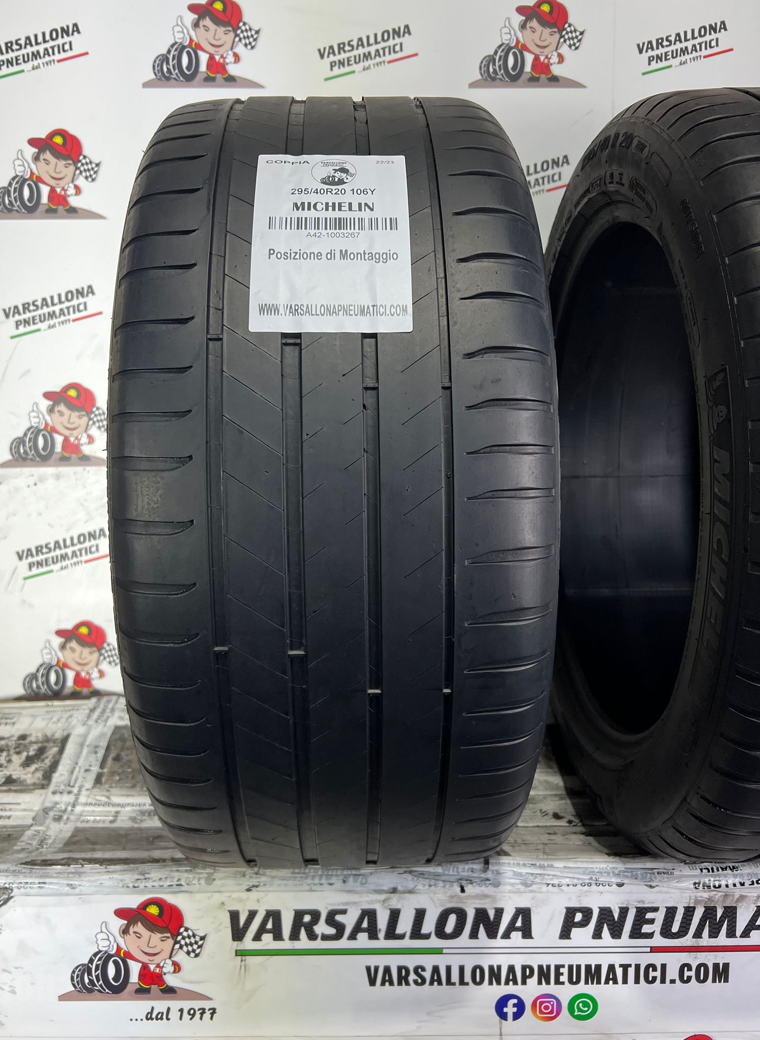N.2 Pneumatici - 295/40R20 106Y MICHELIN - Laltitude Sport 3 - immagine 2
