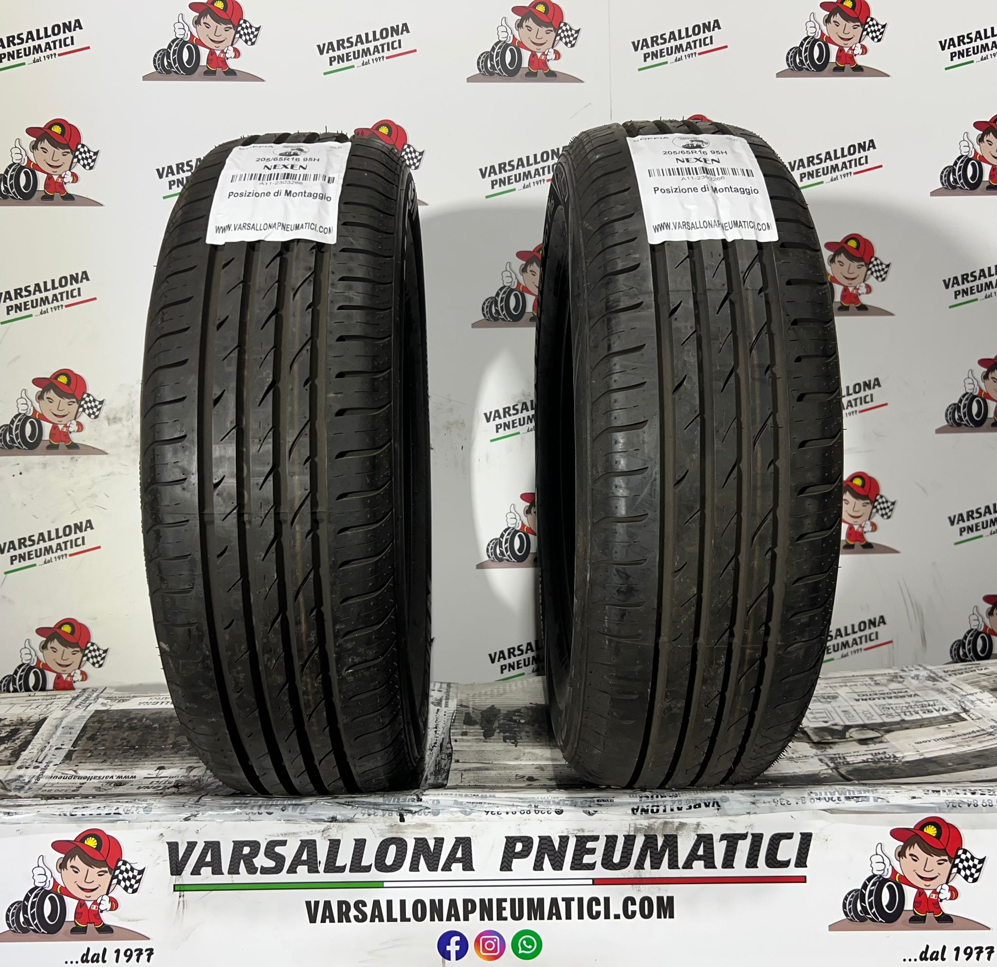 N.2 Pneumatici - 205/65R16 95H NEXEN - Nblue HD Plus