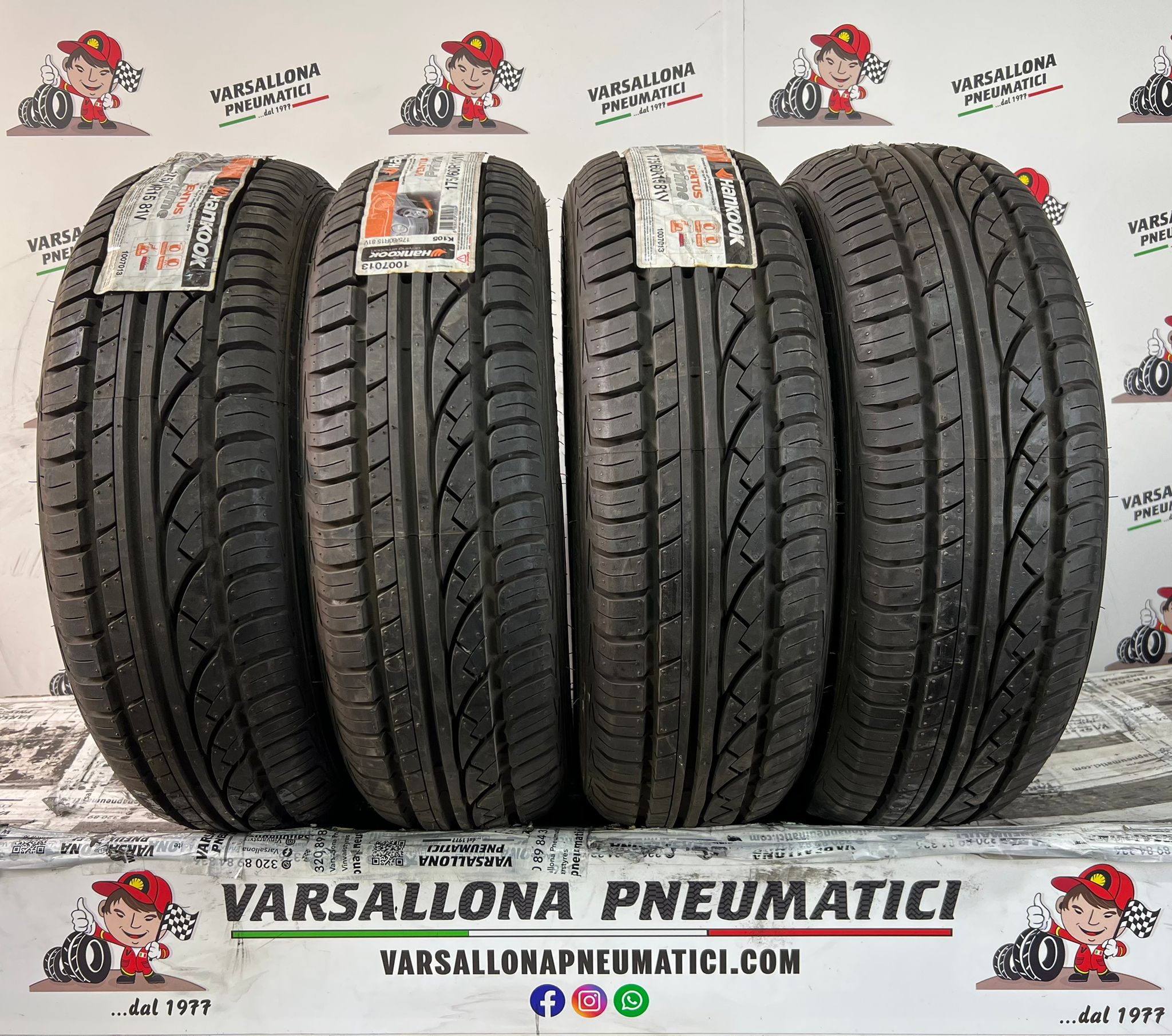 N.4 Pneumatici - 175/60R15 81V HANKOOK - Ventus Prime