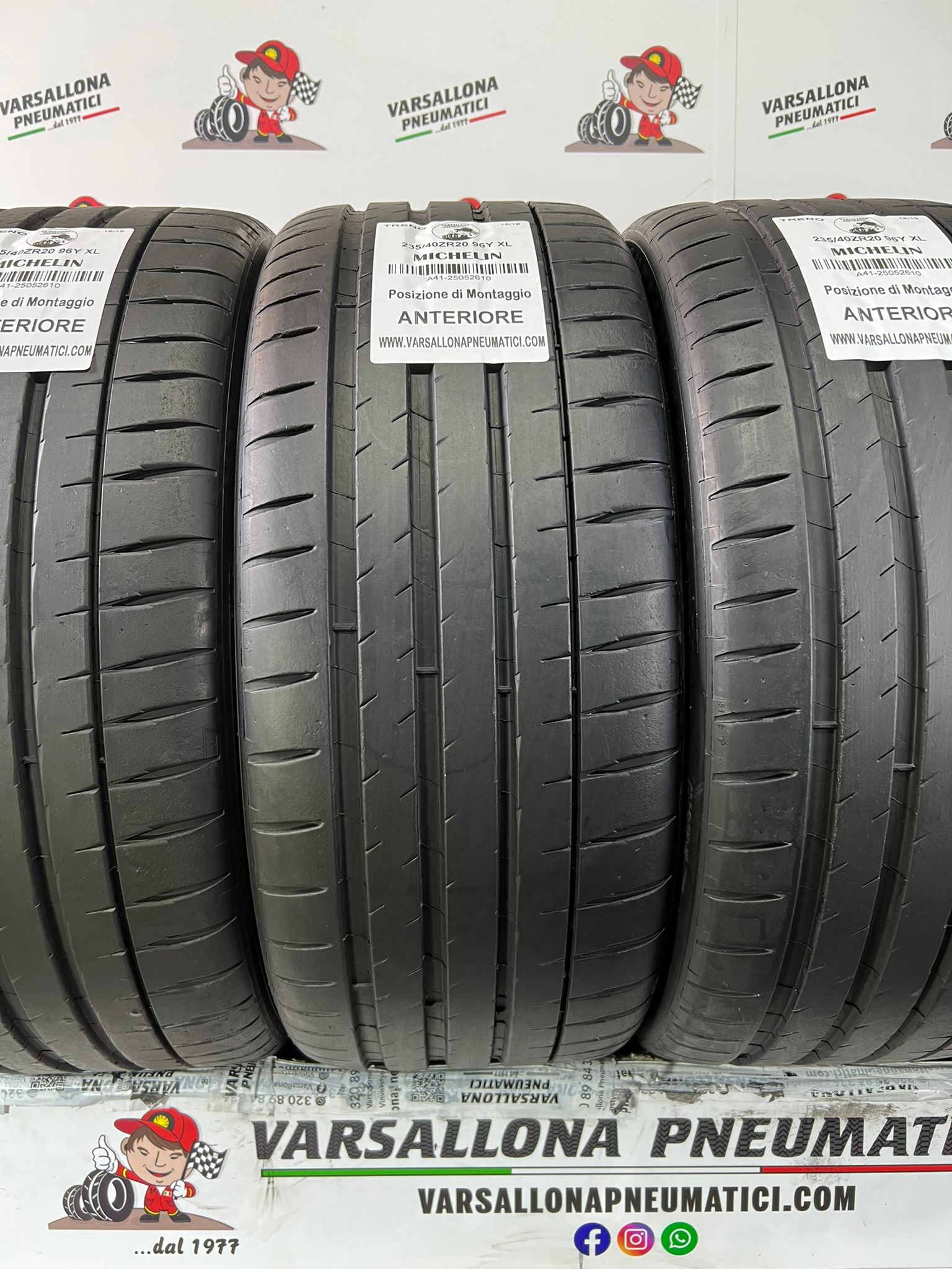 N.4 Pneumatici - 235/40ZR20 96Y XL MICHELIN - Pilot Sport 4S - immagine 2