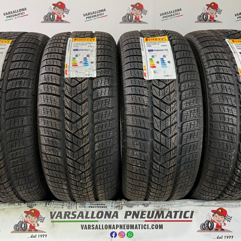 N.4 Pneumatici - 255/55R18 105V XL PIRELLI - Scorpion Winter (N0)