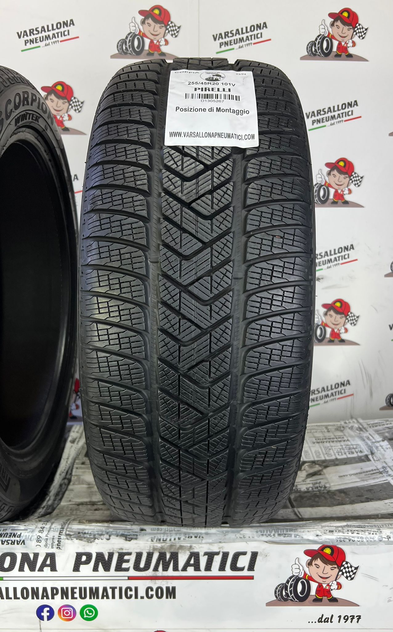 N.2 Pneumatici - 255/45R20 101V PIRELLI - Scorpion Winter AO - immagine 2