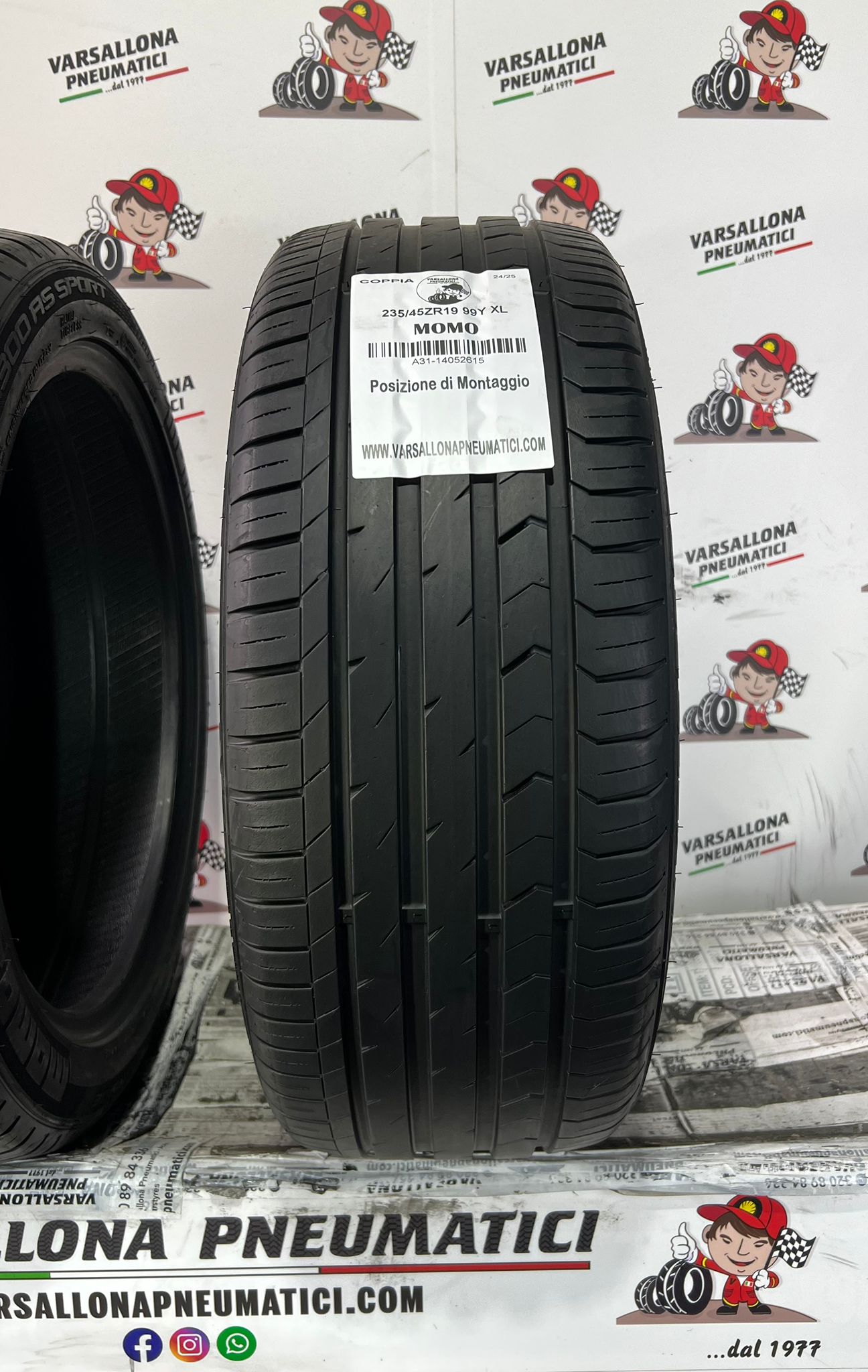 N.2 Pneumatici - 235/45ZR19 99Y XL MOMO - Top Run M300 AS Sport - immagine 2