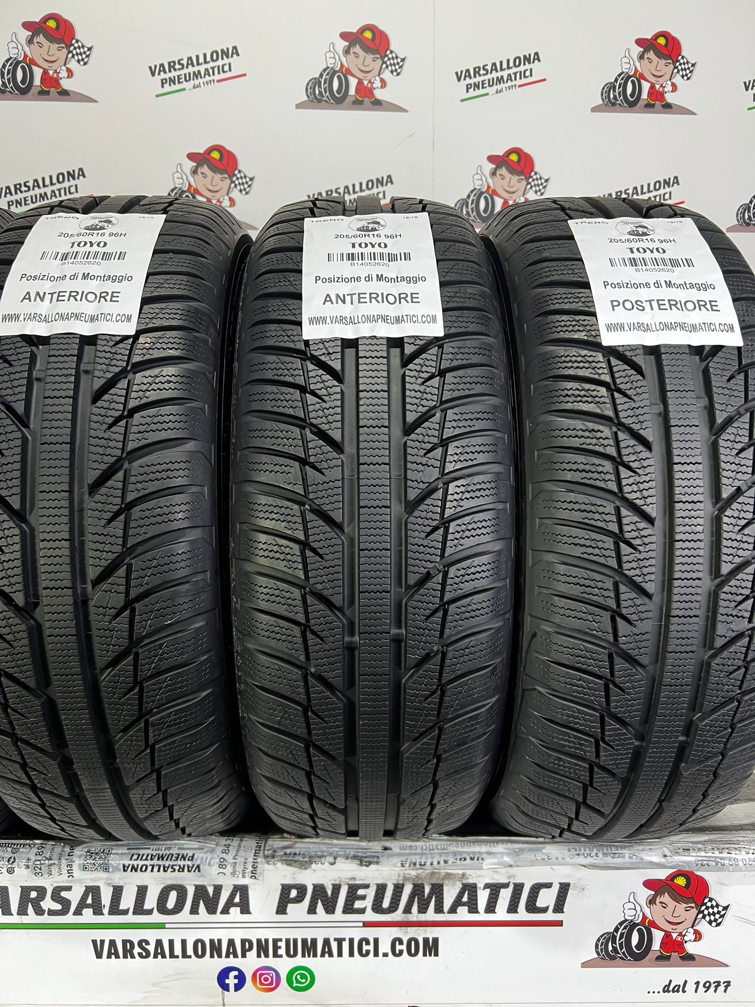 N.4 Pneumatici - 205/60R16 96H XL TOYO - Snow Prox S943 - immagine 2