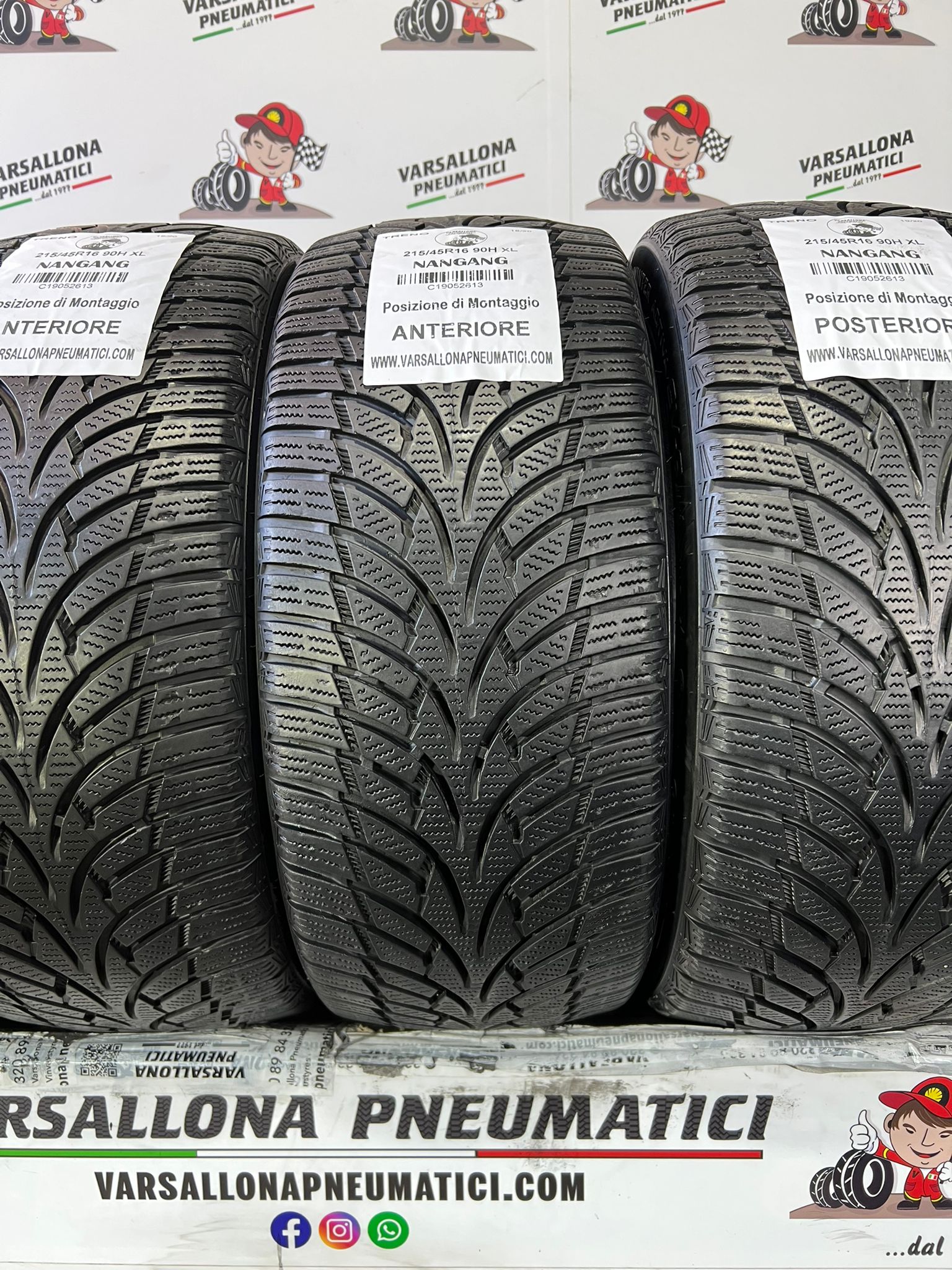 N.4 Pneumatici - 215/45R16 90H XL NANGANG - Winter Activa SV-3 - immagine 2