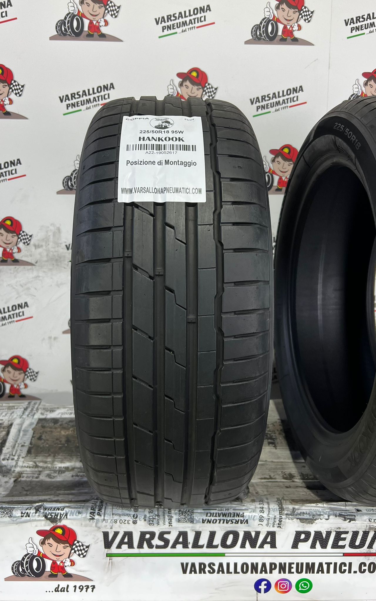 N.2 Pneumatici - 225/50R18 95W HANKOOK - Ventus S1 Evo3 RFT - immagine 2