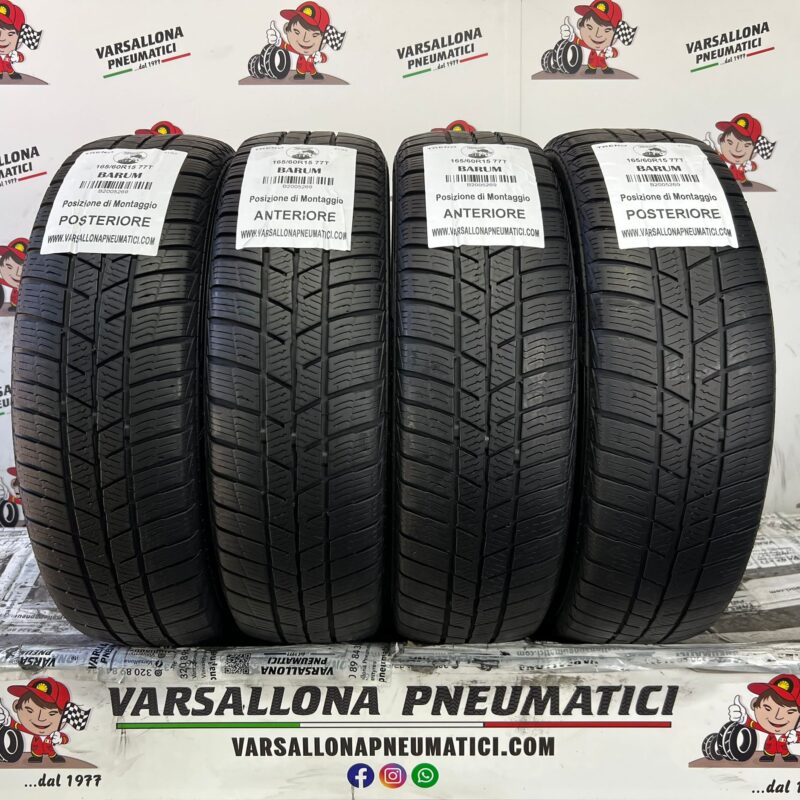 N.4 Pneumatici - 165/60R15 77H BARUM - Polaris 5