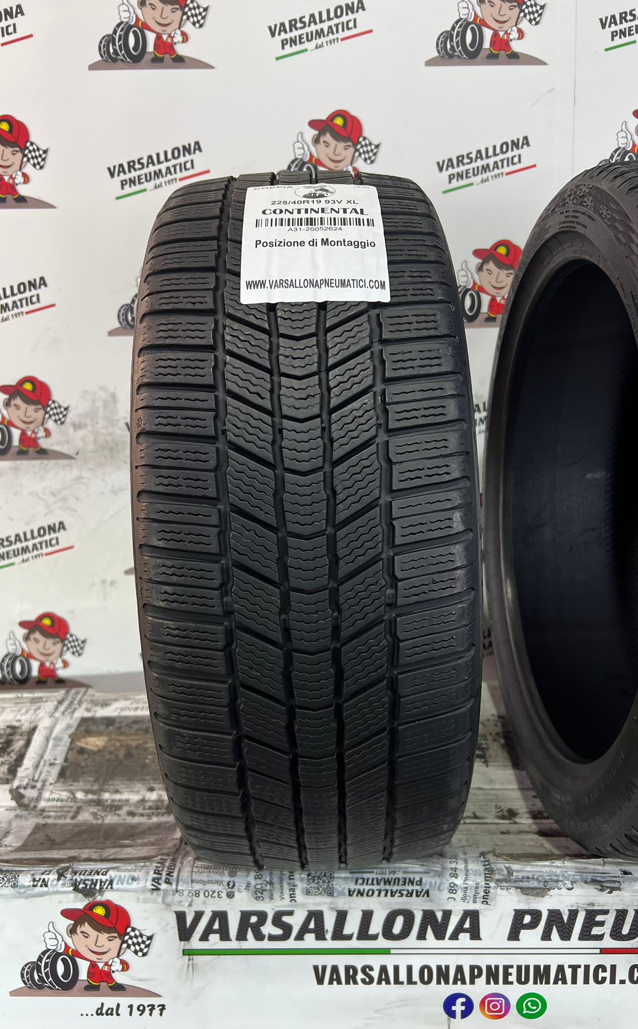 N.2 Pneumatici - 225/40R19 93V XL CONTINENTAL - Winter Contact TS 860S RFT - immagine 2