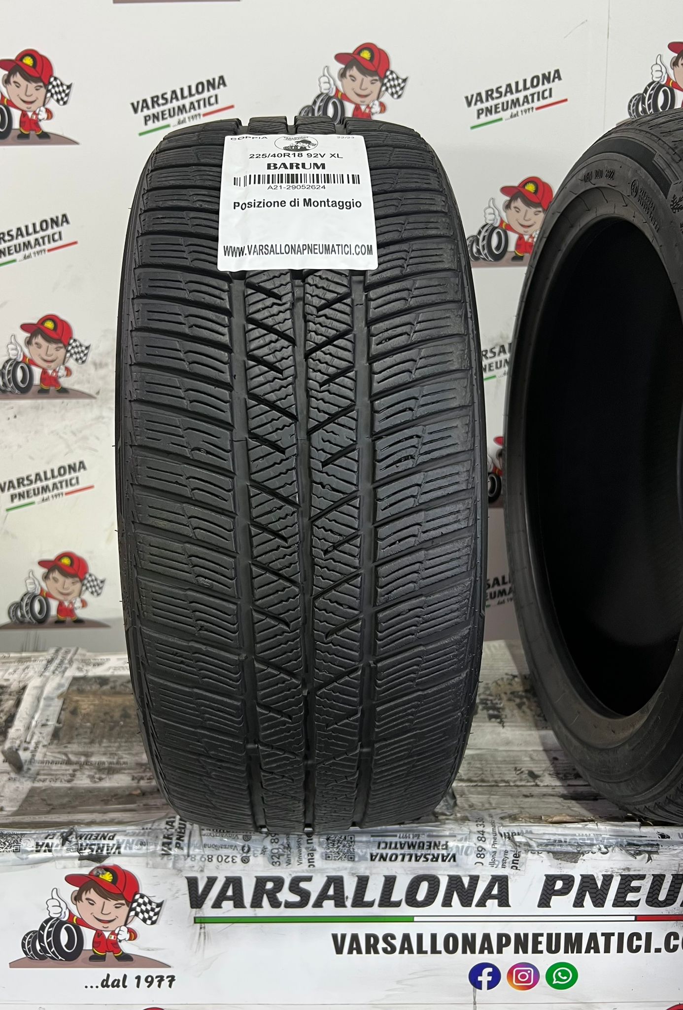 N.2 Pneumatici - 225/40R18 92V XL BARUM - POLARIS 5 - immagine 2