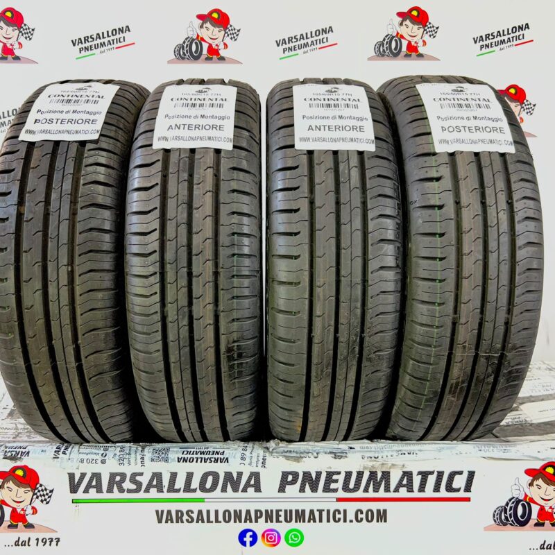N.4 Pneumatici - 165/60R15 77H CONTINENTAL - Conti Eco Contact 5