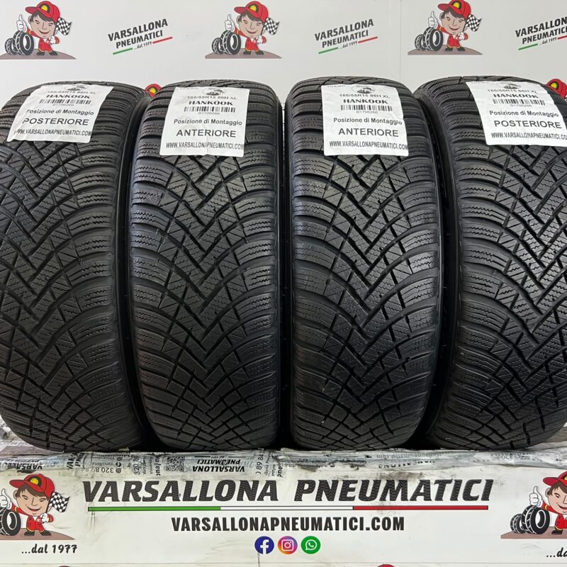 N.4 Pneumatici - 185/55R15 86H XL HANKOOK - Winter Icept RS3