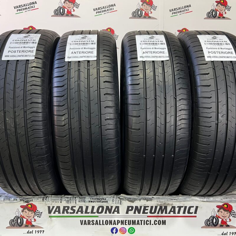 N.4 Pneumatici - 215/60R17 96H CONTINENTAL - Conti Eco Contact 5