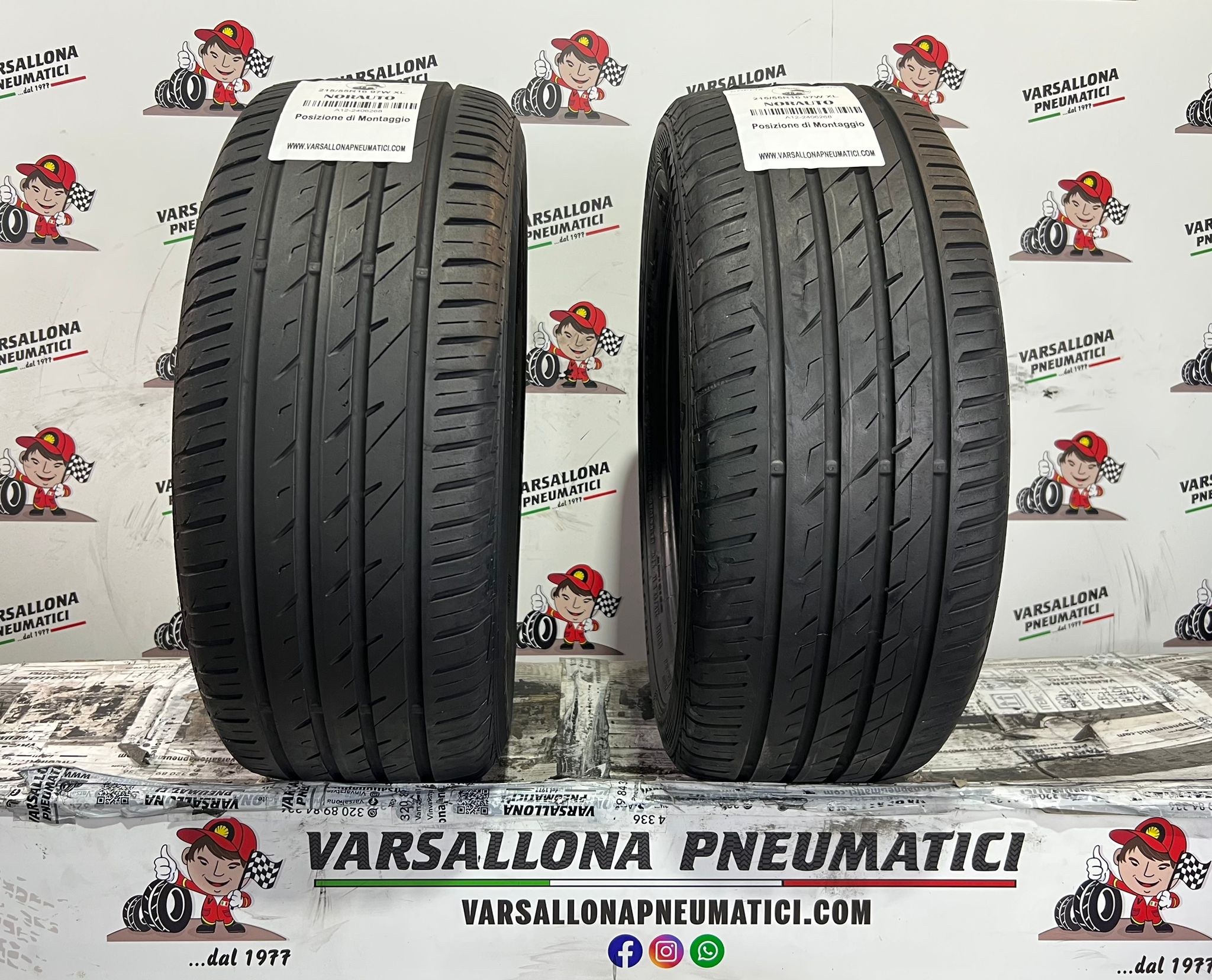 N.2 Pneumatici - 215/55R16 97W XL NORAUTO - Prevensys 4
