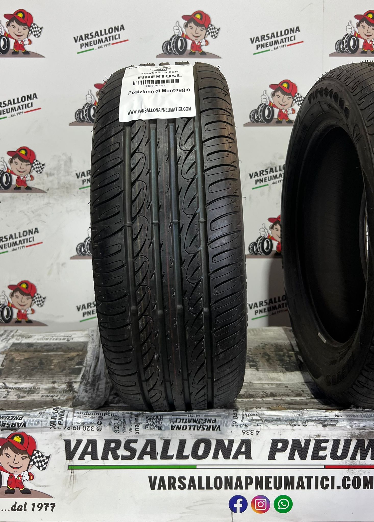 N.2 Pneumatici - 185/55R15 82H FIRESTONE - TZ300A - immagine 2