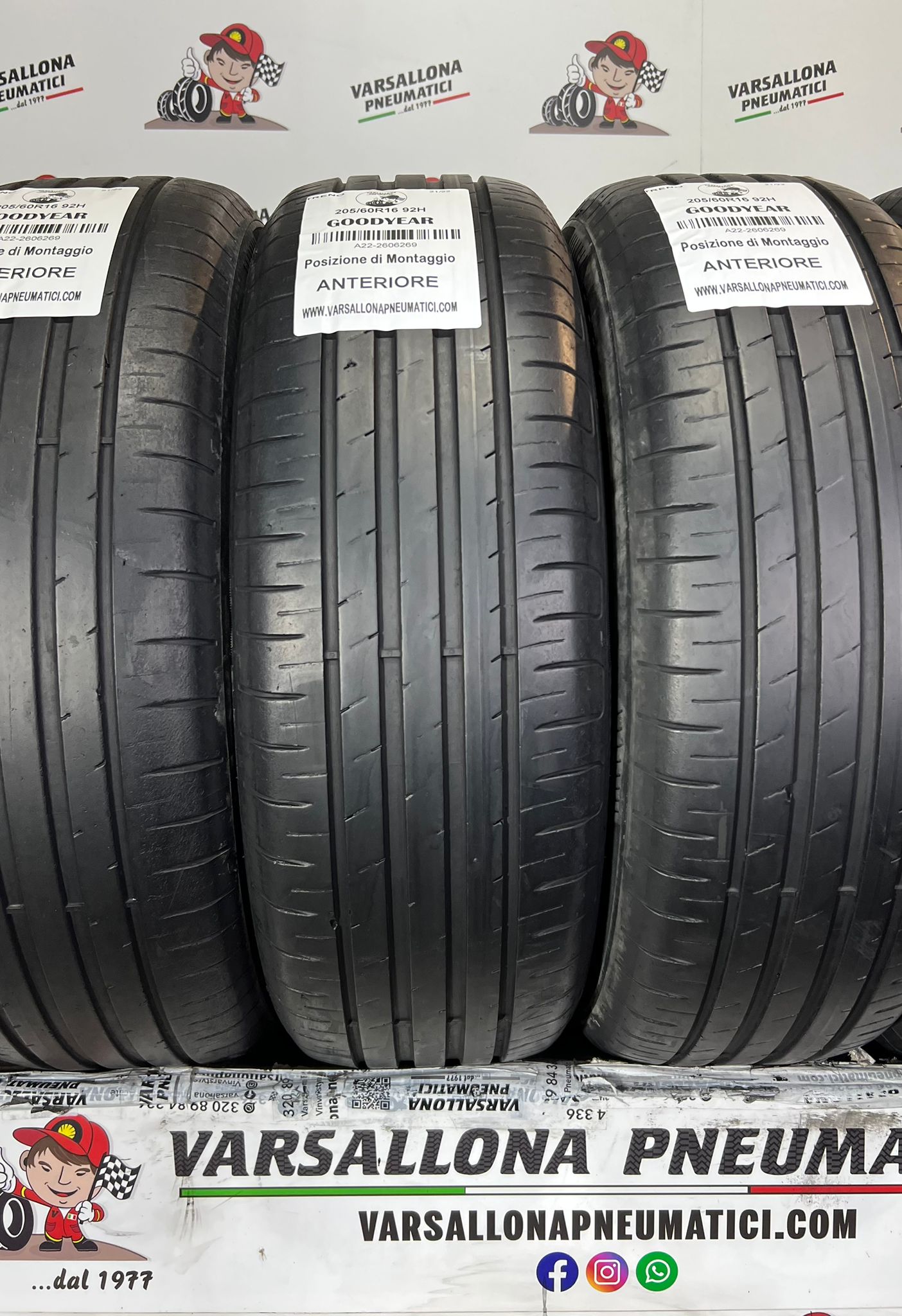 N.4 Pneumatici - 205/60R16 92H GOODYEAR - Efficiente Grip - immagine 2