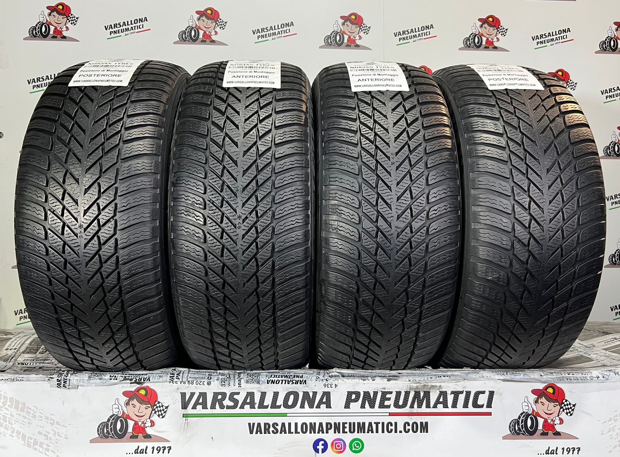 N.4 Pneumatici - 225/50R17 98H XL NOKIAN TYRES - SnowProof 2