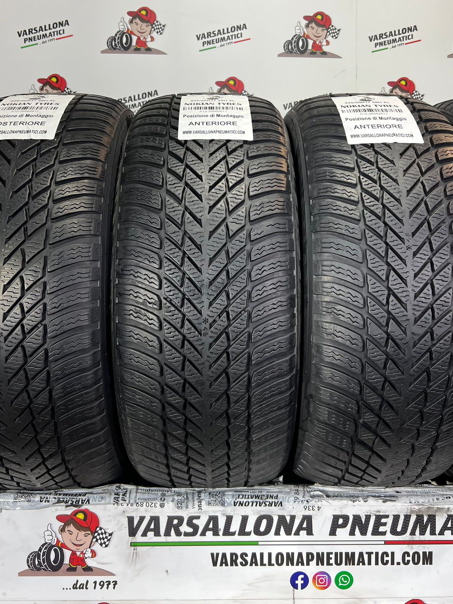 N.4 Pneumatici - 225/50R17 98H XL NOKIAN TYRES - SnowProof 2 - immagine 2